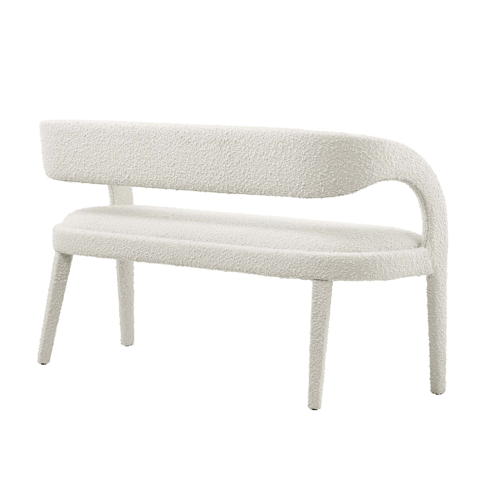Modway Pinnacle Boucle Fabric Accent Bench