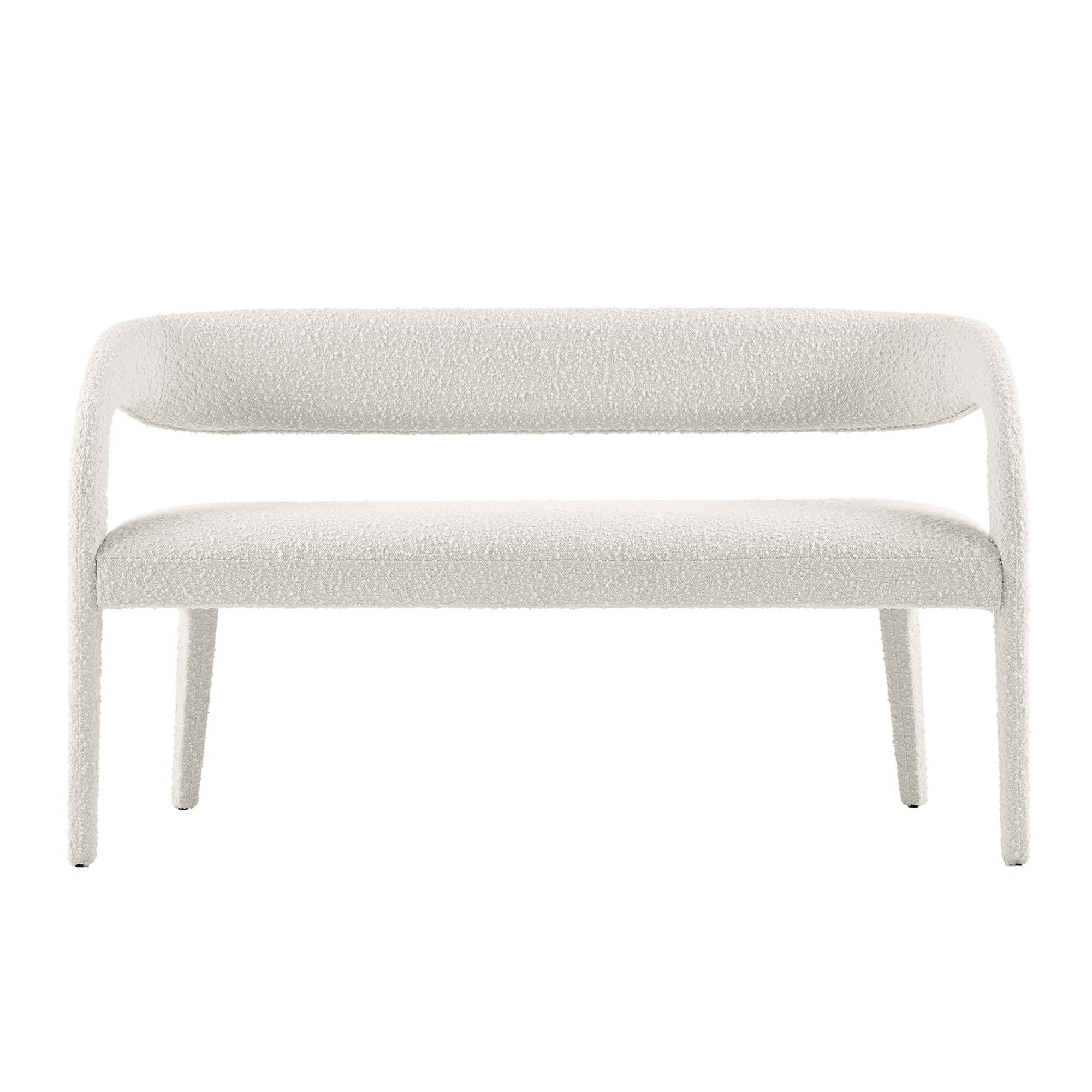 Modway Pinnacle Boucle Fabric Accent Bench