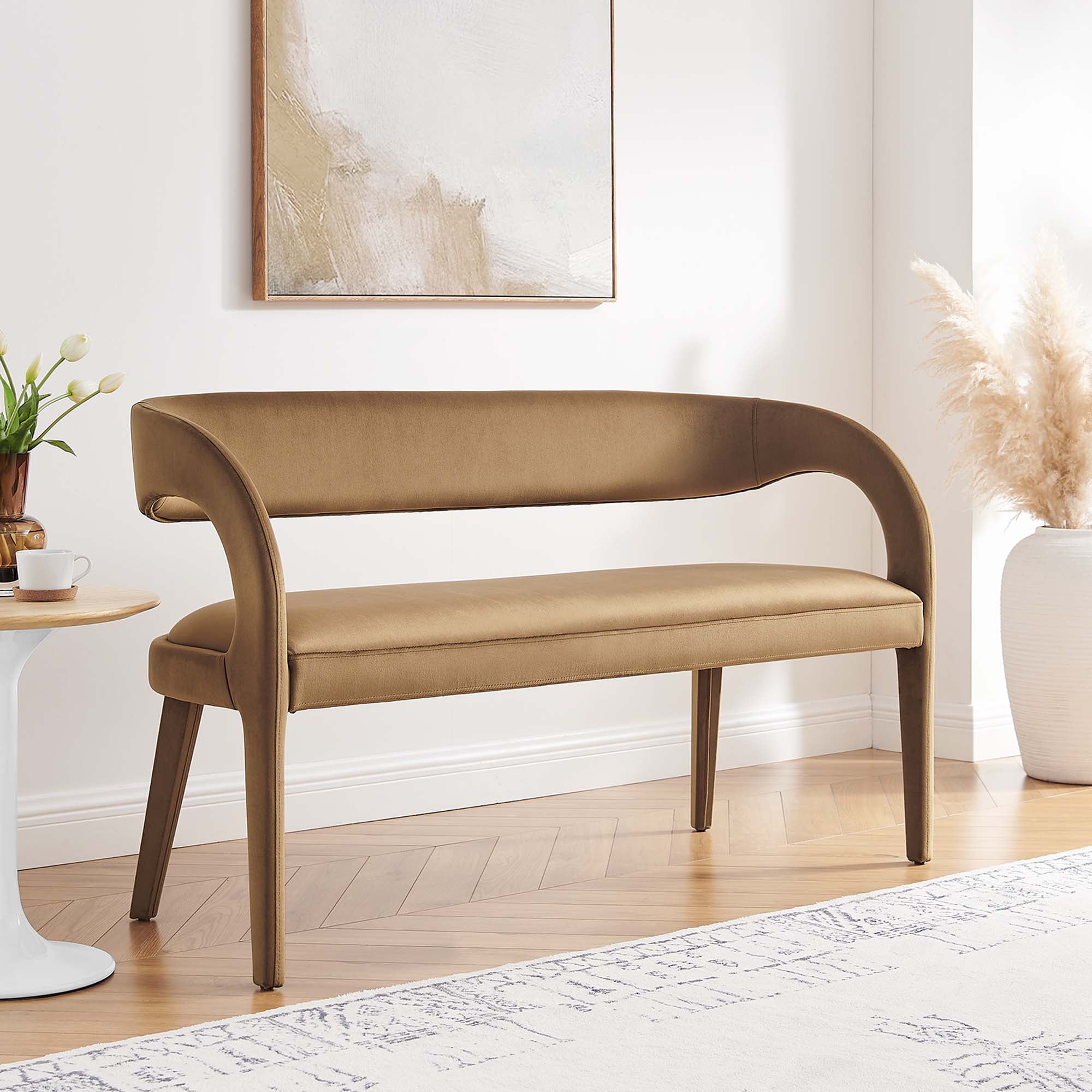 Modway Pinnacle Performance Velvet Accent Bench