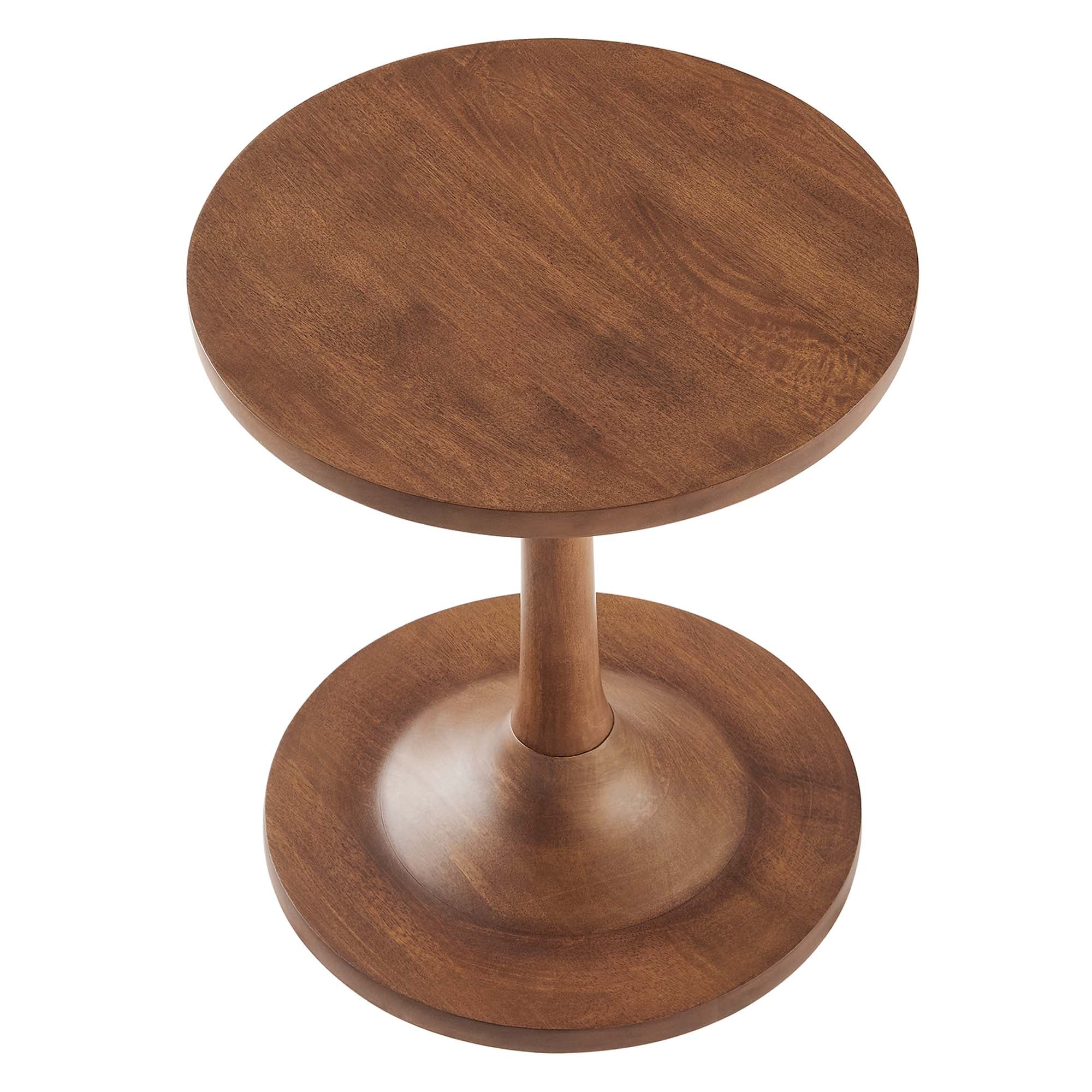 Modway Lina Round Wood Side Table
