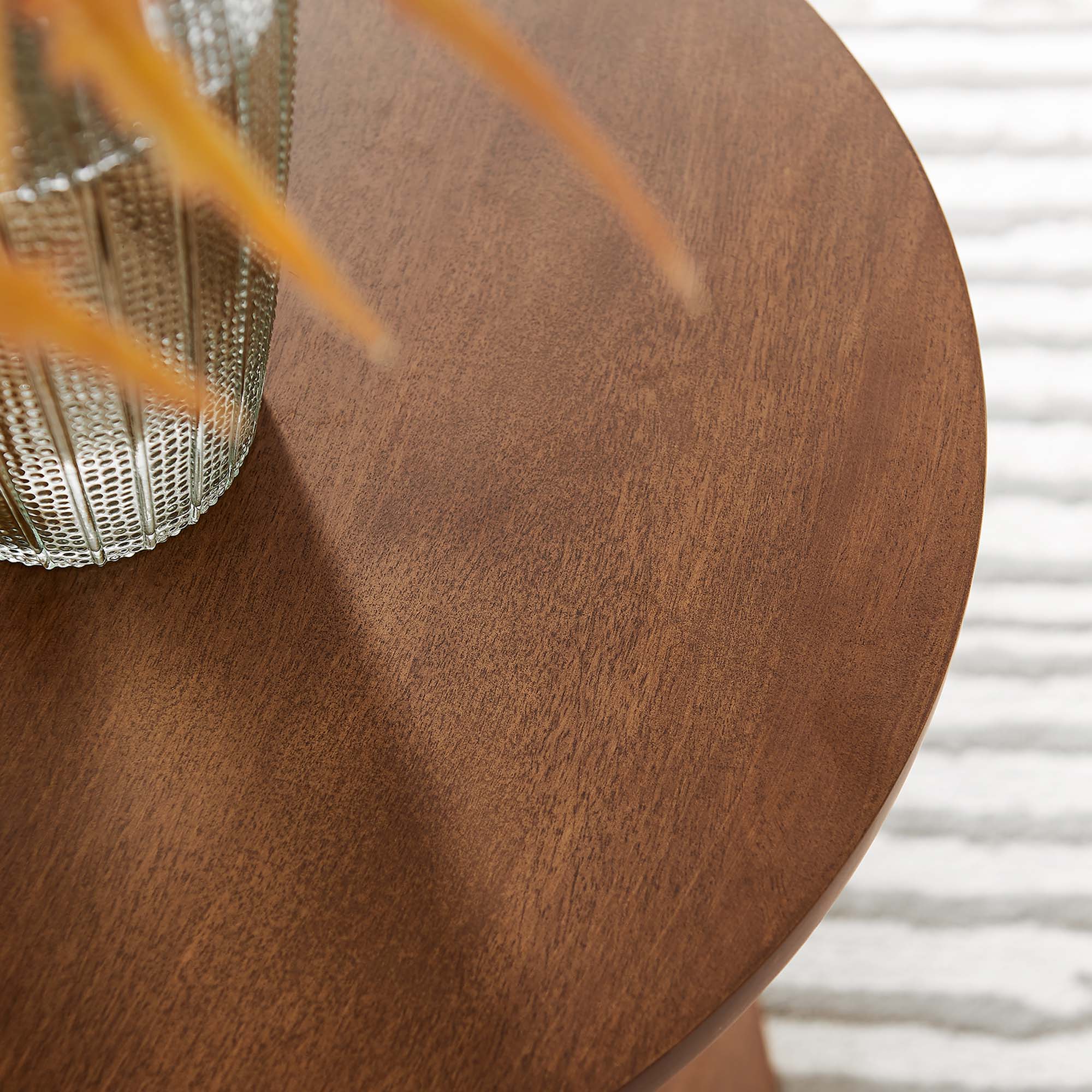Modway Lina Round Wood Side Table