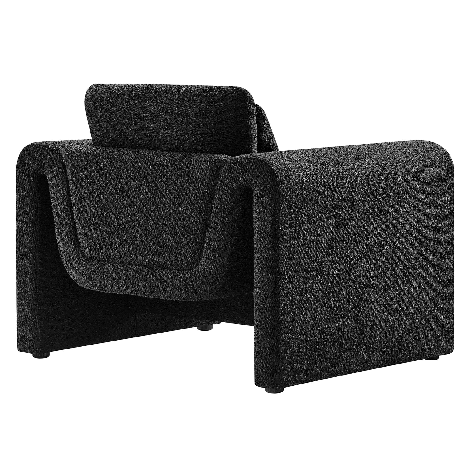 Modway Waverly Boucle Upholstered Armchair