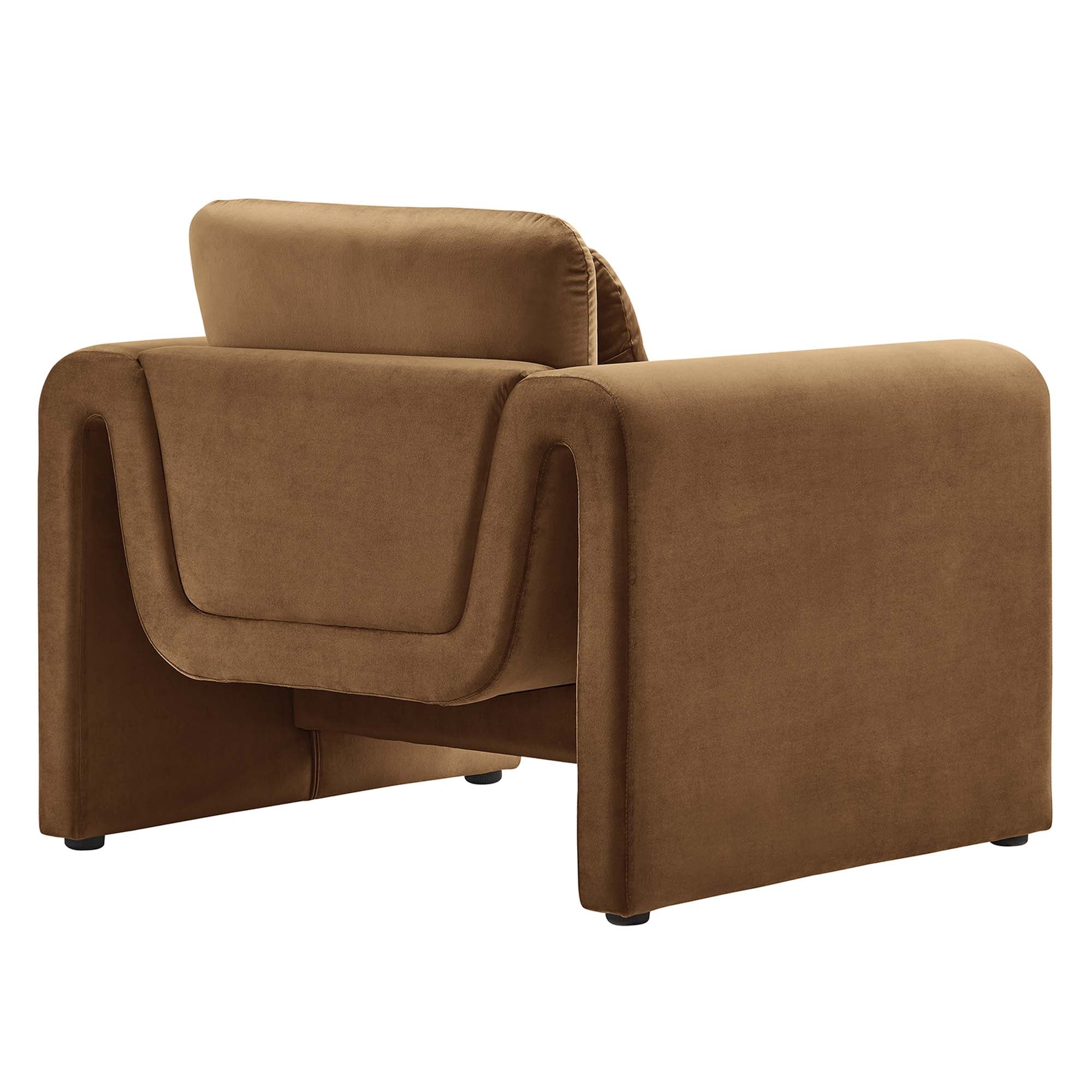 Modway Waverly Performance Velvet Armchair