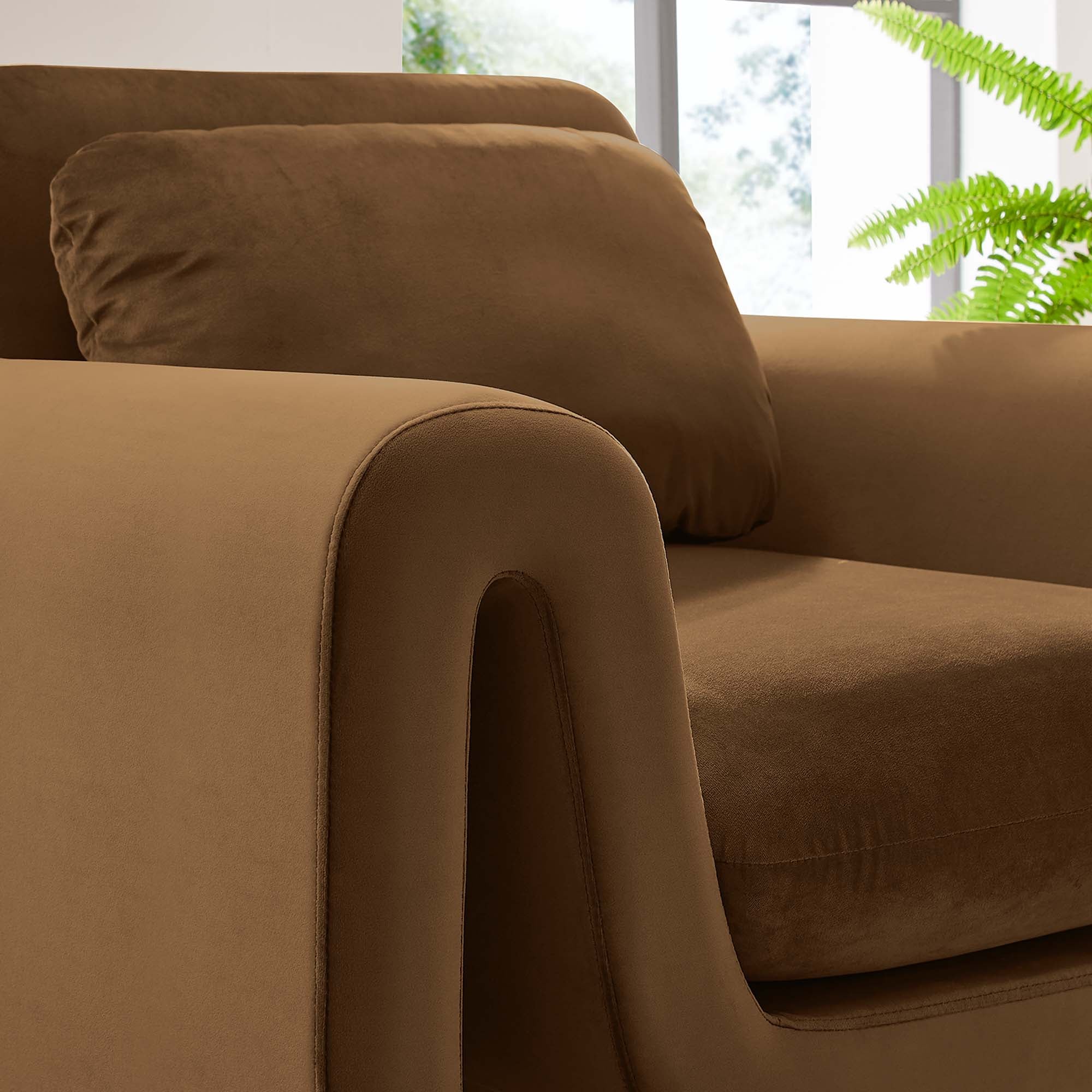 Modway Waverly Performance Velvet Armchair