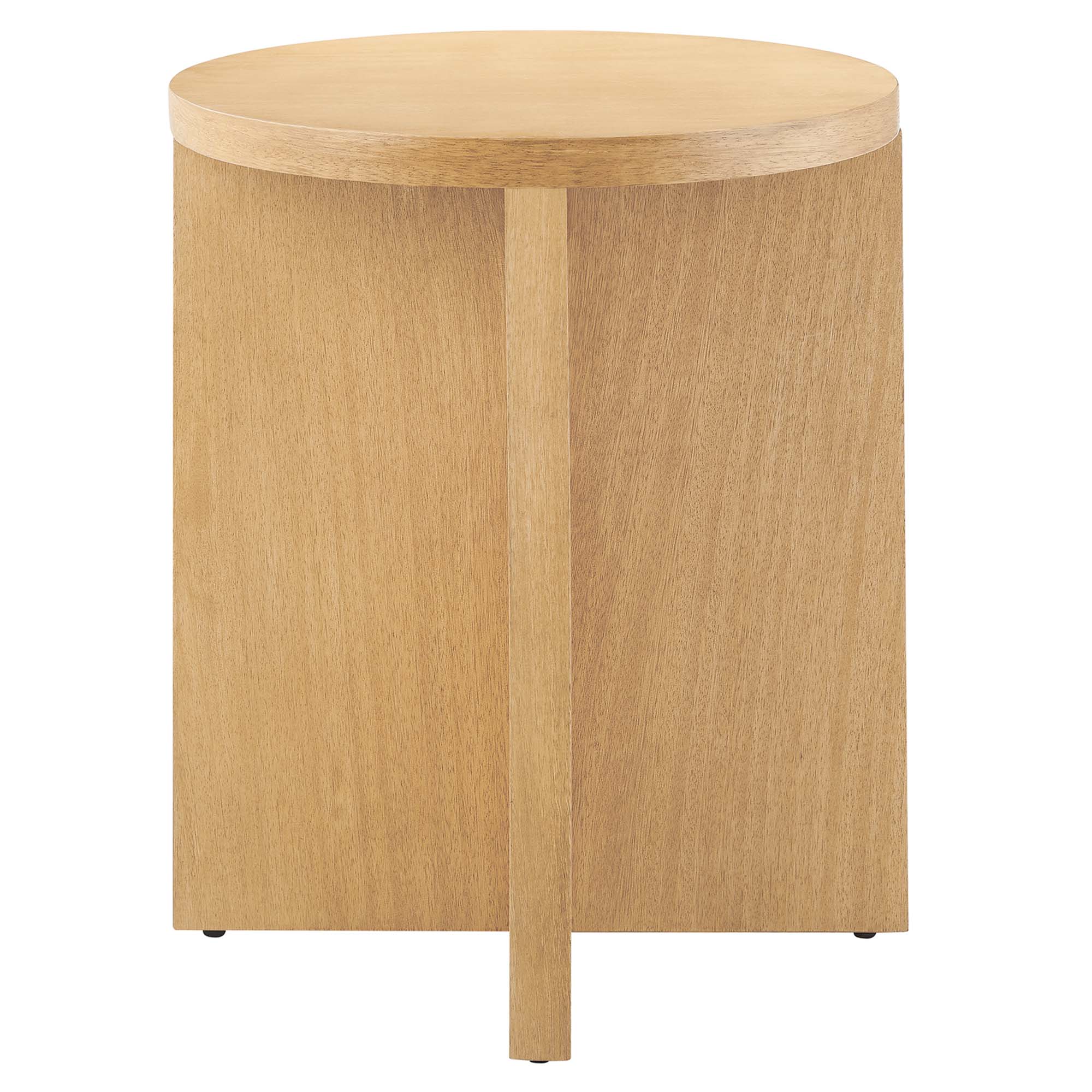 Modway Silas Round Wood Side Table