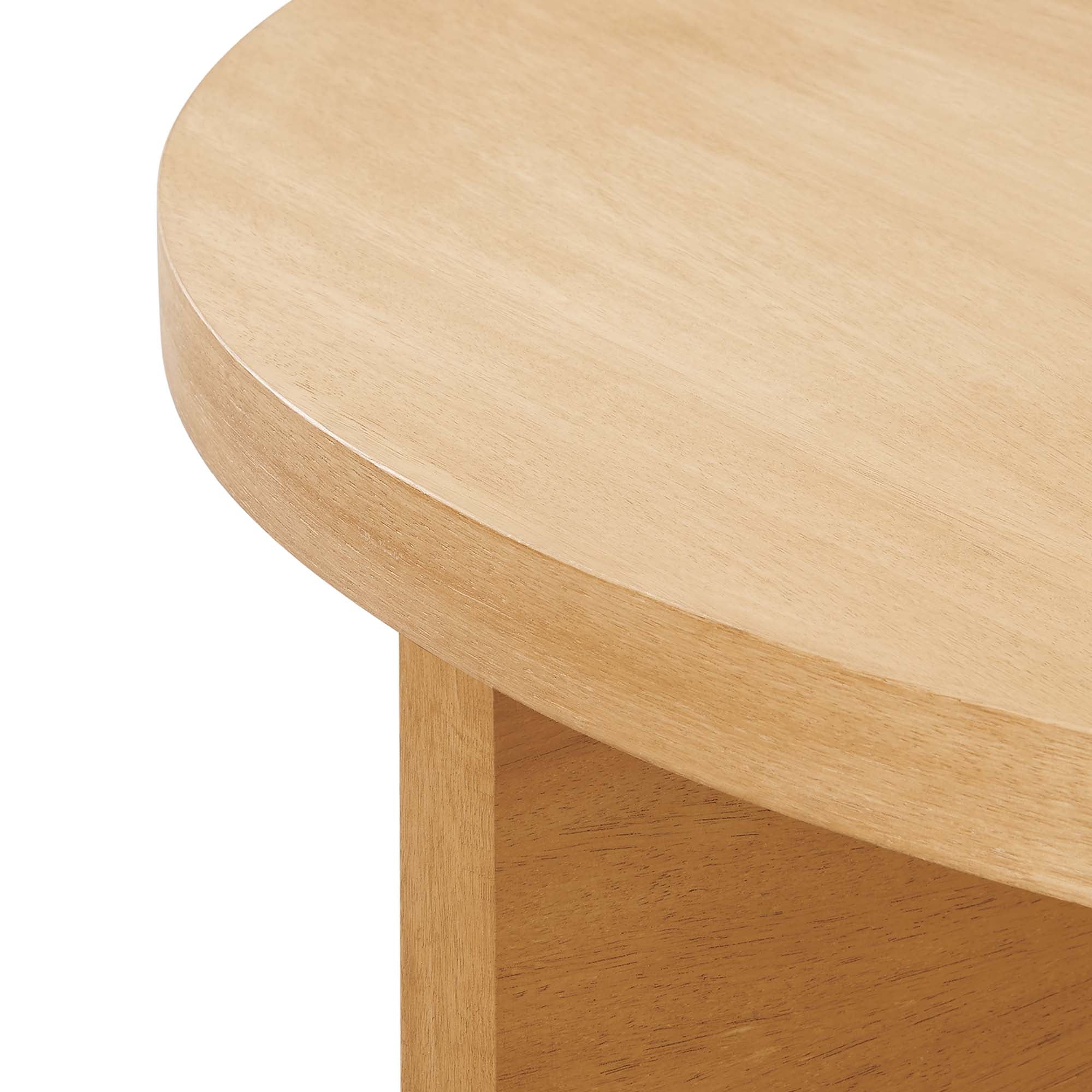 Modway Silas Round Wood Coffee Table