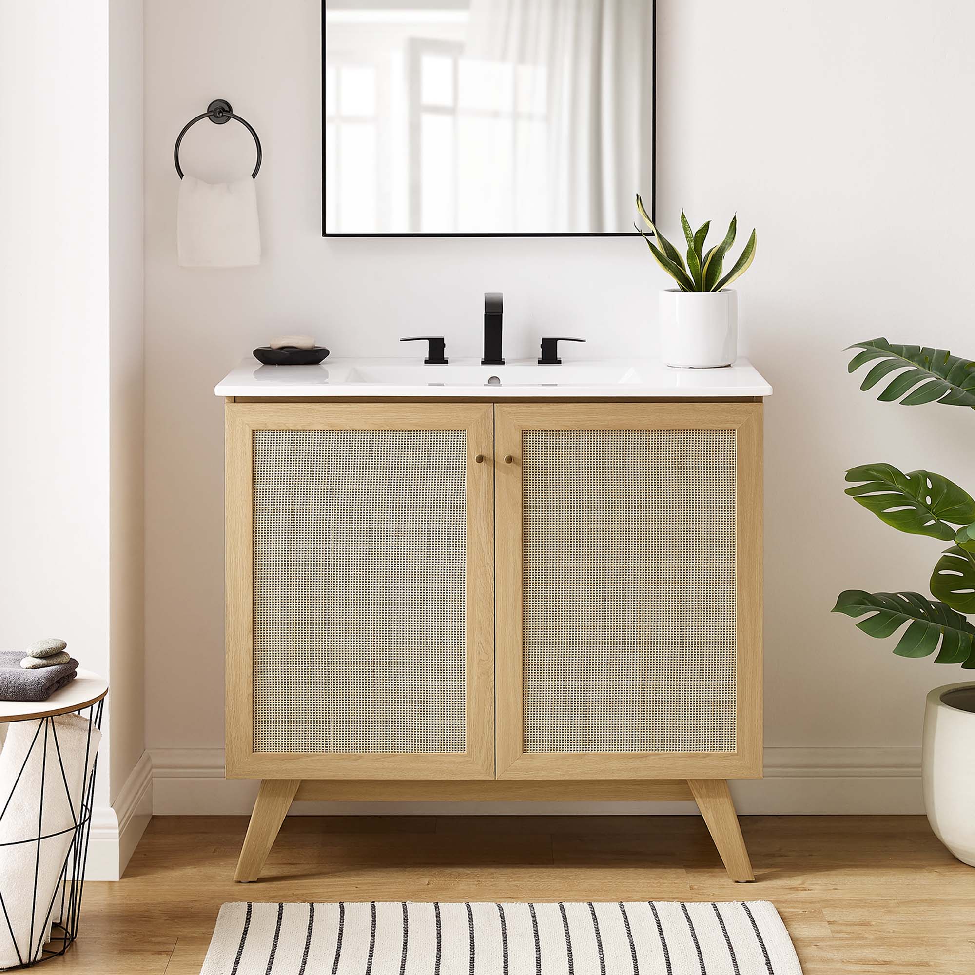 Modway Soma 36” Bathroom Vanity Cabinet (Sink Basin Not Included)