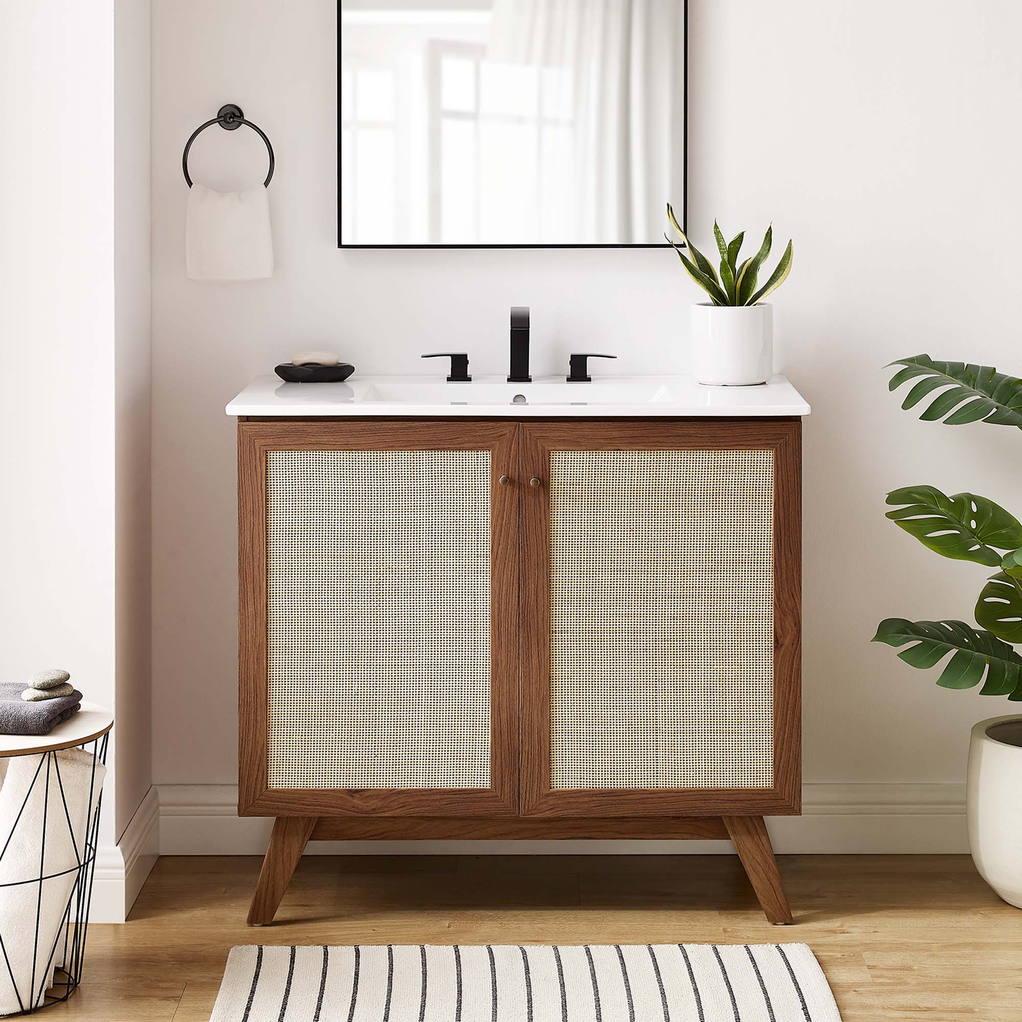 Modway Soma 36” Bathroom Vanity Cabinet (Sink Basin Not Included)