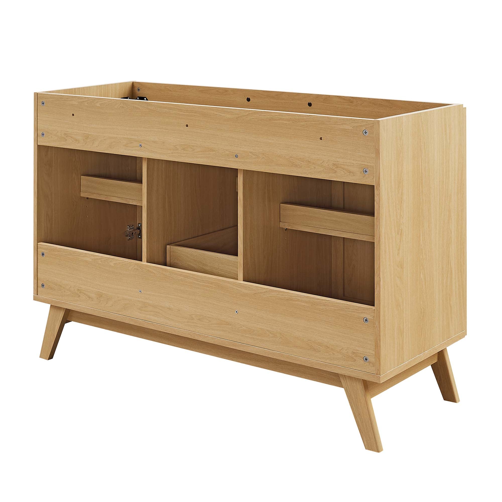Modway Soma 48” Single or Double Sink Compatible Bathroom Vanity Cabinet (Sink Basin Not Included)