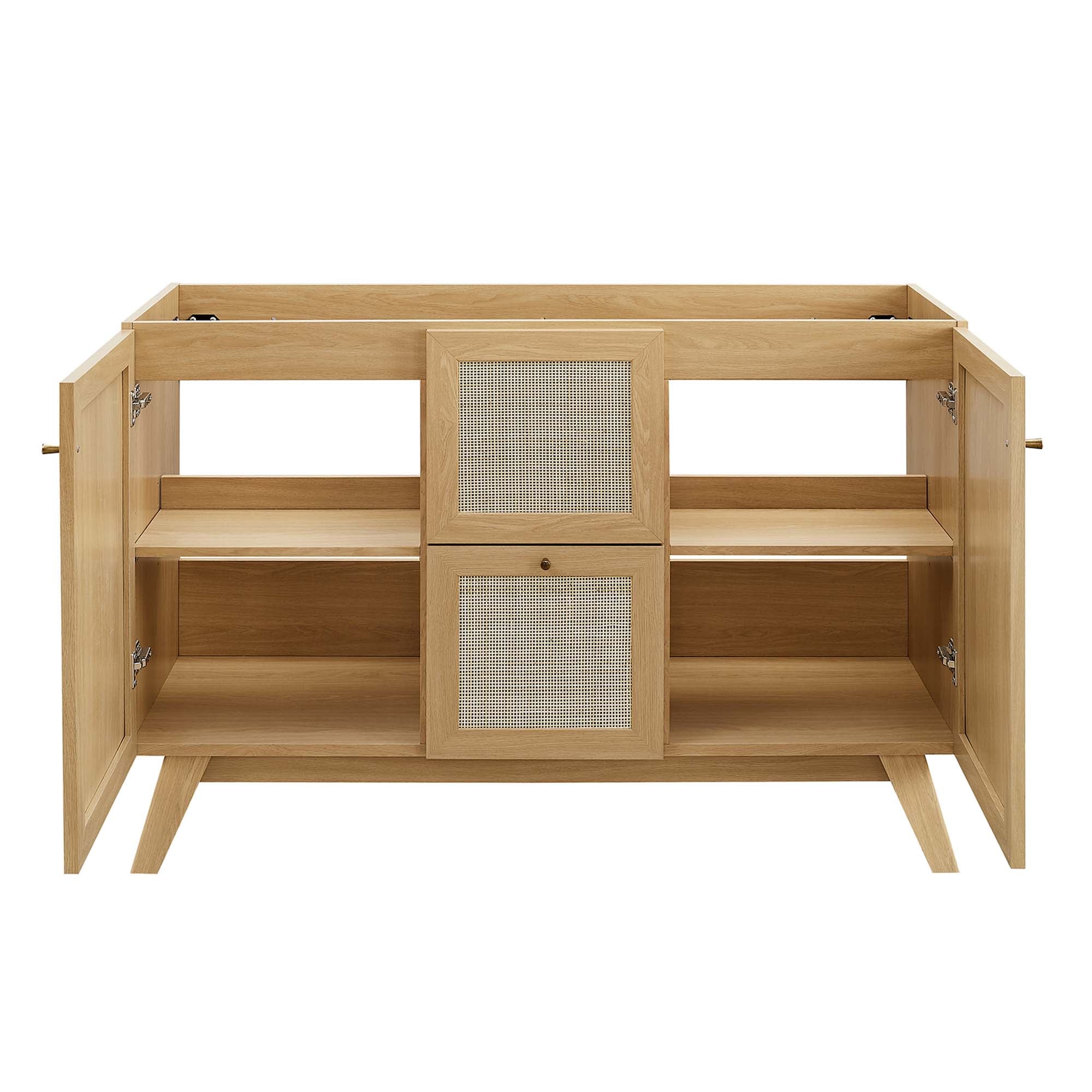 Modway Soma 48” Single or Double Sink Compatible Bathroom Vanity Cabinet (Sink Basin Not Included)