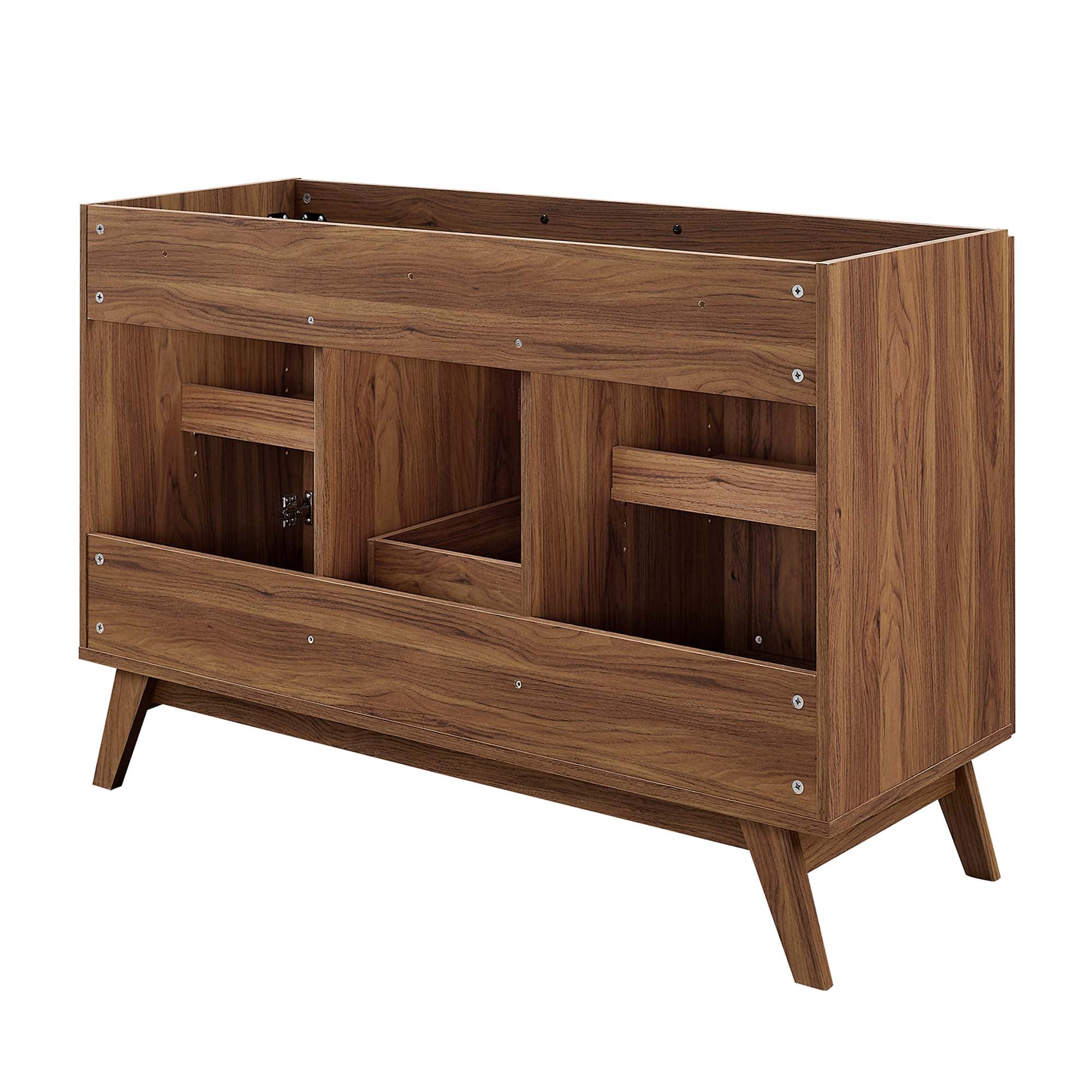 Modway Soma 48” Single or Double Sink Compatible Bathroom Vanity Cabinet (Sink Basin Not Included)