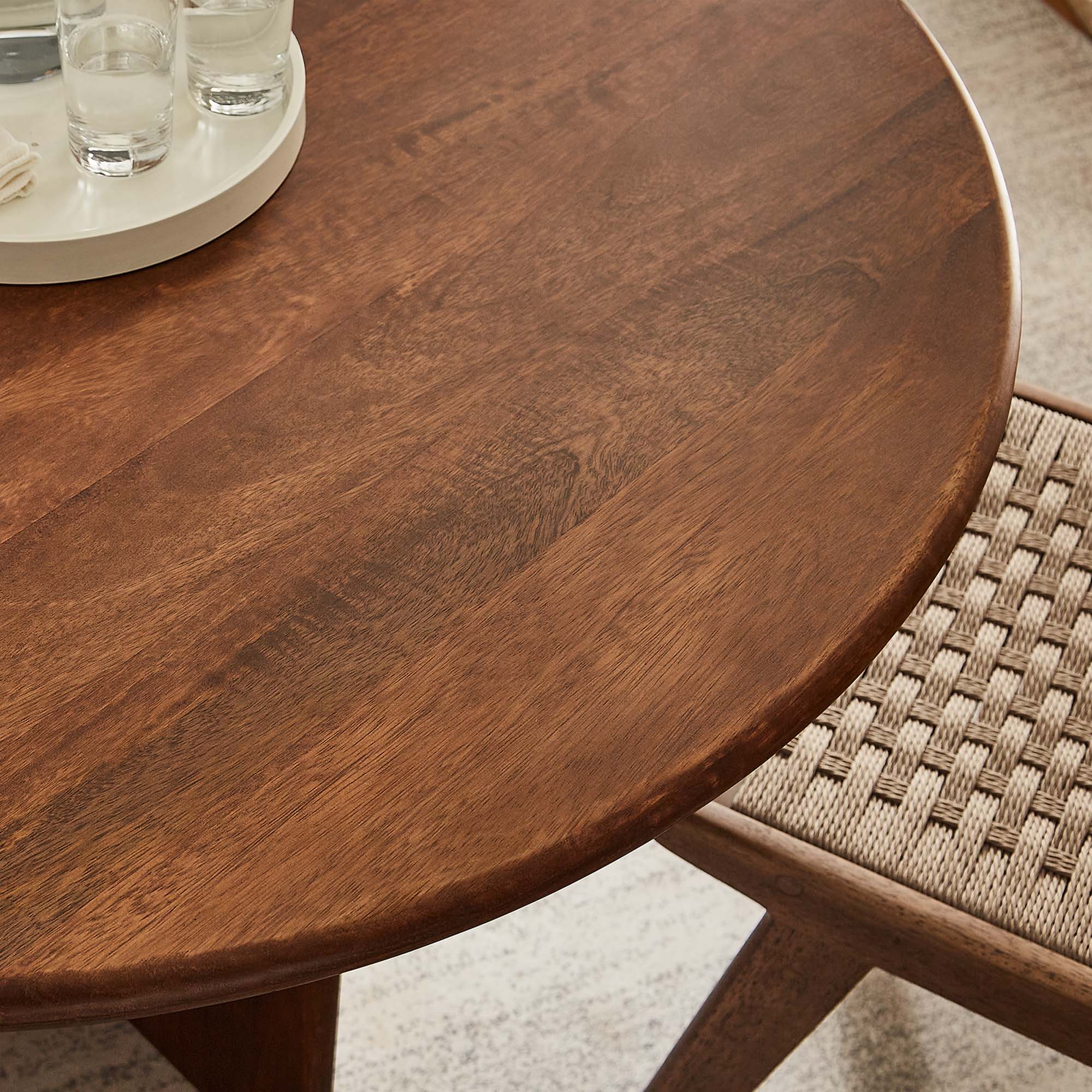 Modway Rivian Round 48" Wood Dining Table