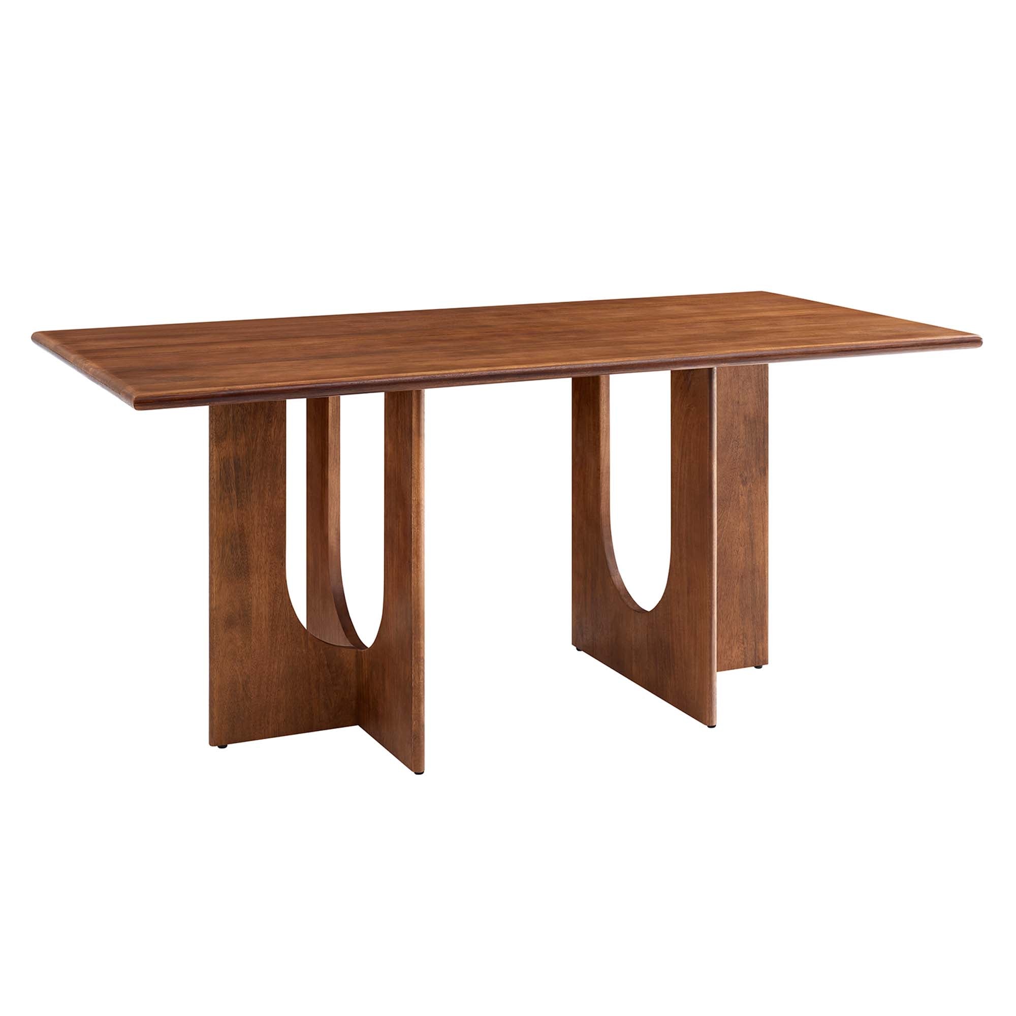 Modway Rivian Rectangular 70" Wood Dining Table