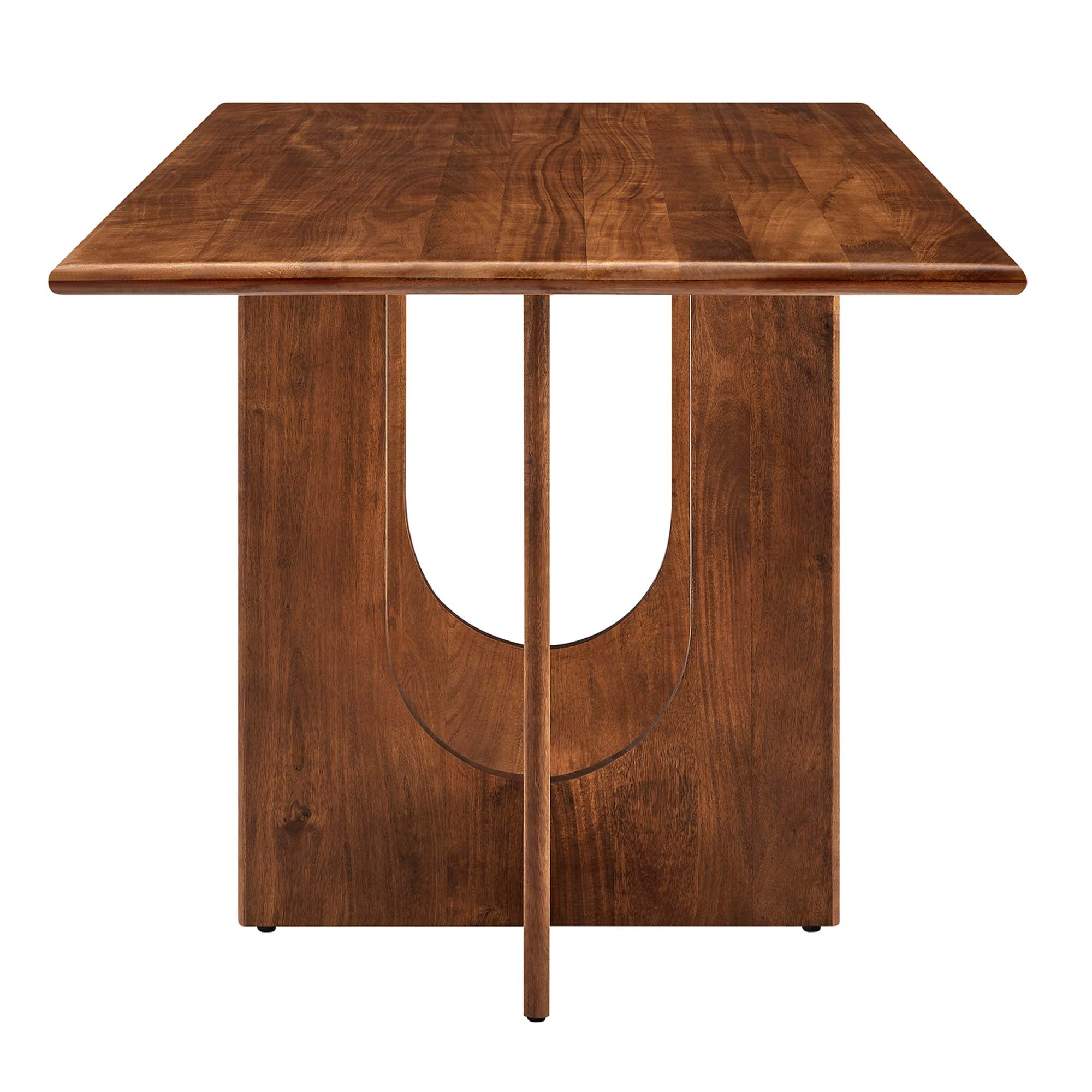 Modway Rivian Rectangular 70" Wood Dining Table