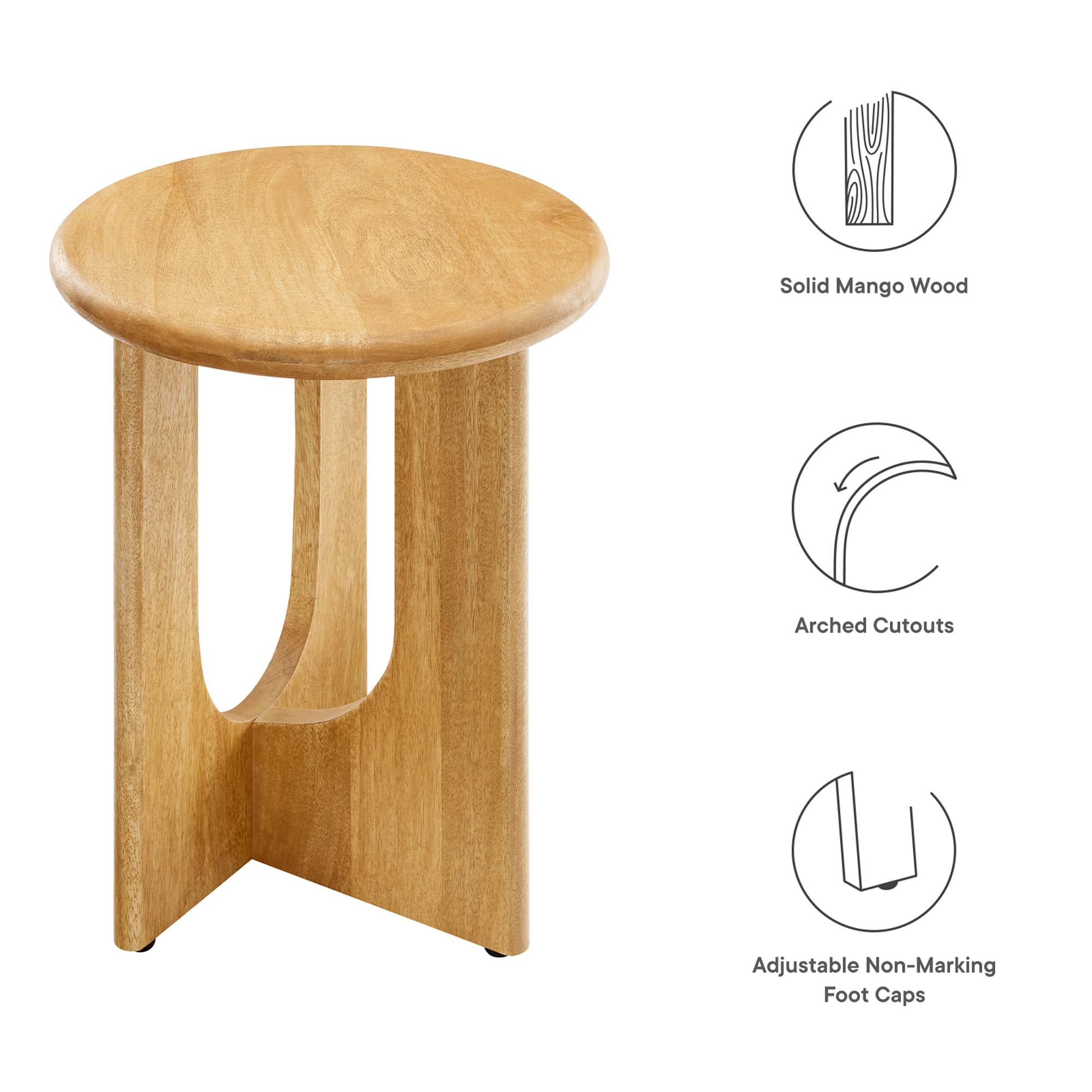Modway Rivian Round Side Table