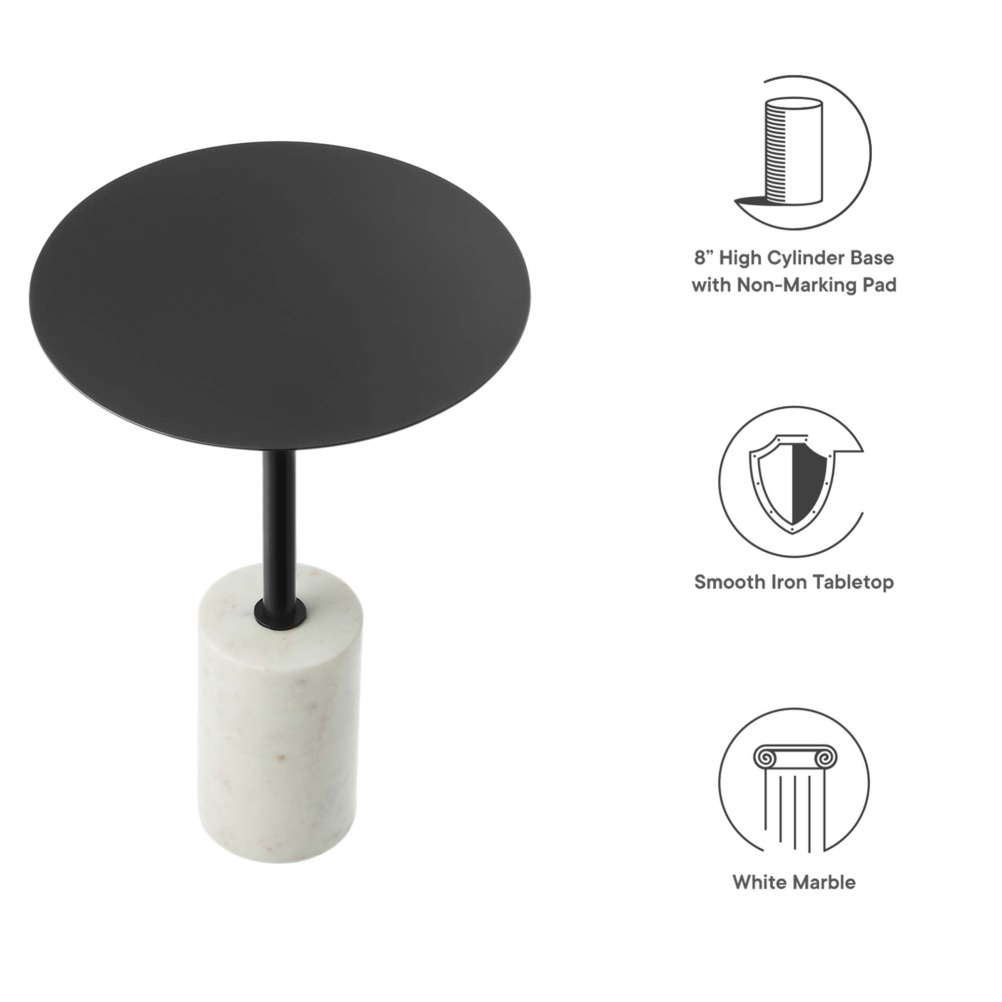 Modway Lyric Round Side Table