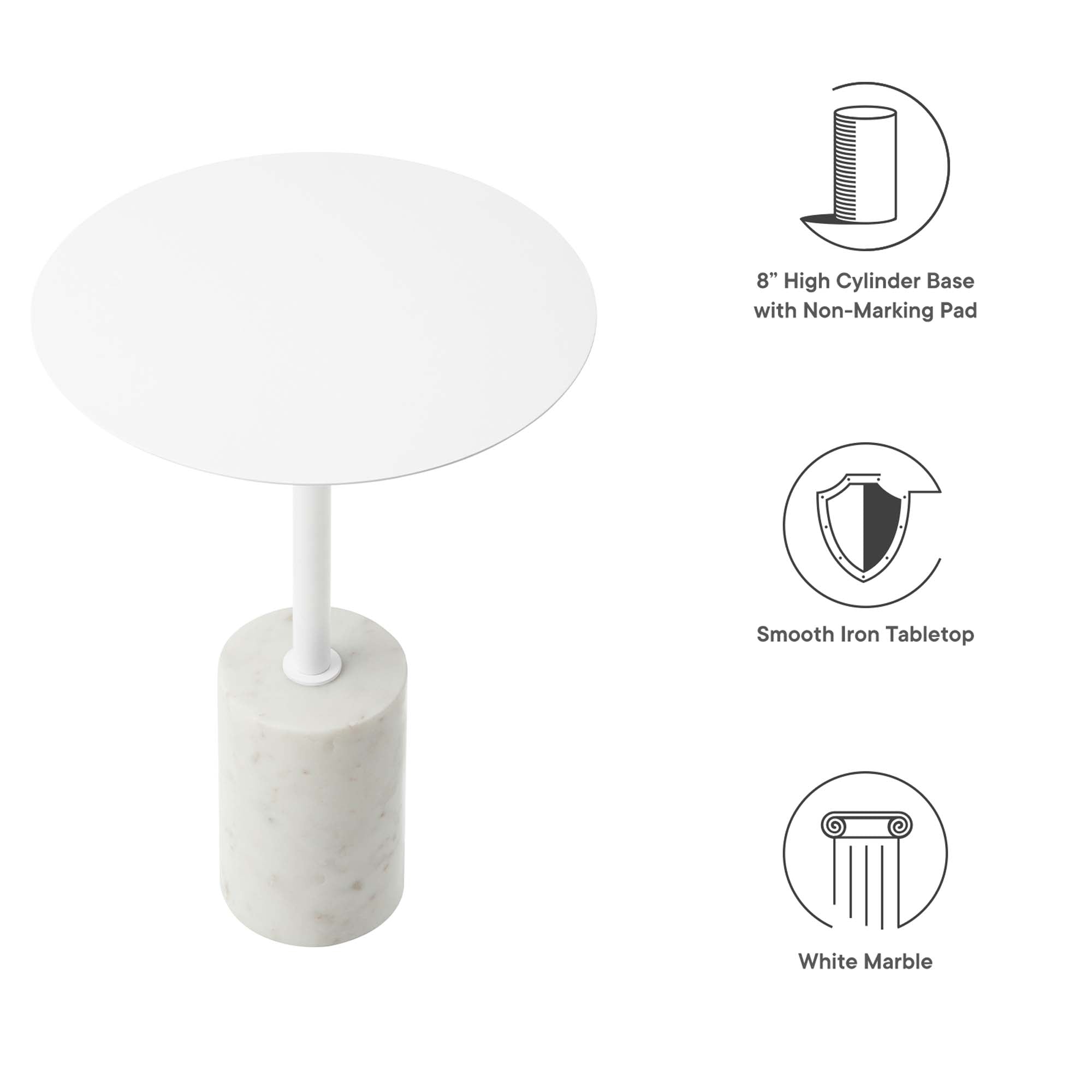 Modway Lyric Round Side Table