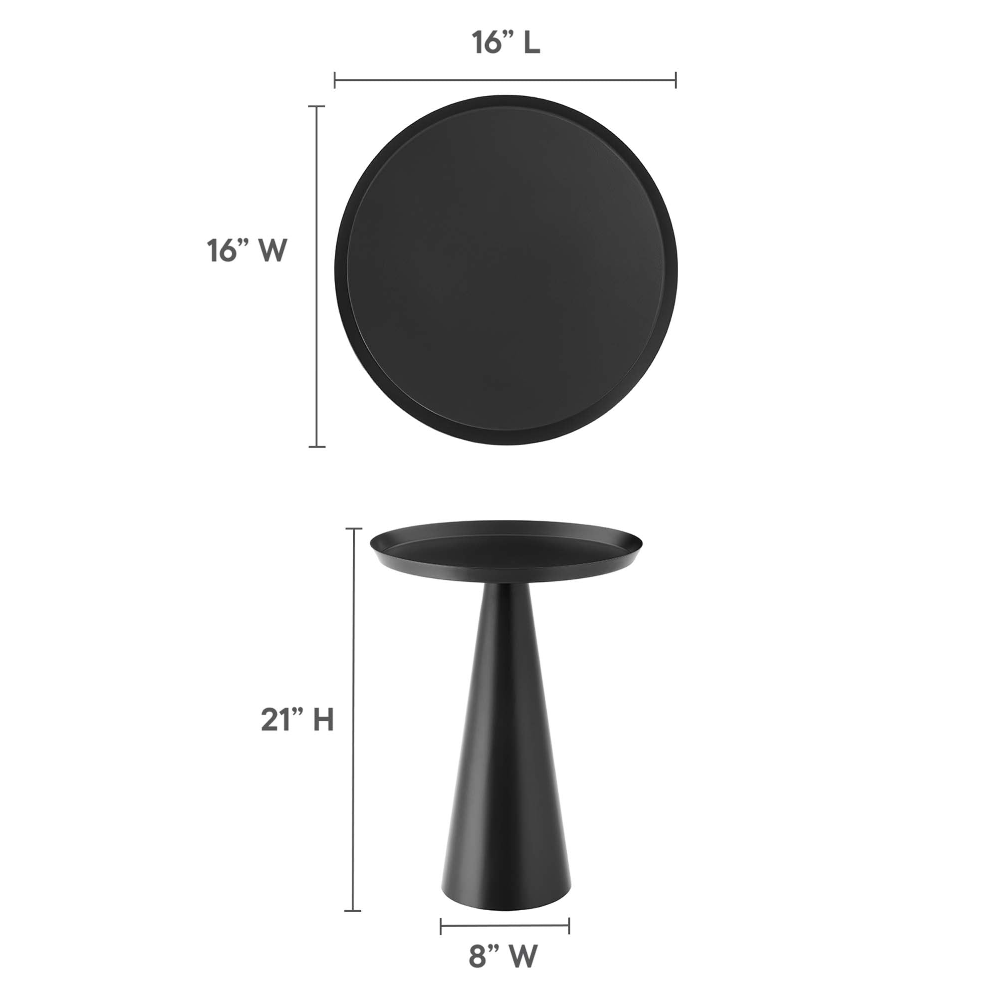 Modway Maren Round Side Table