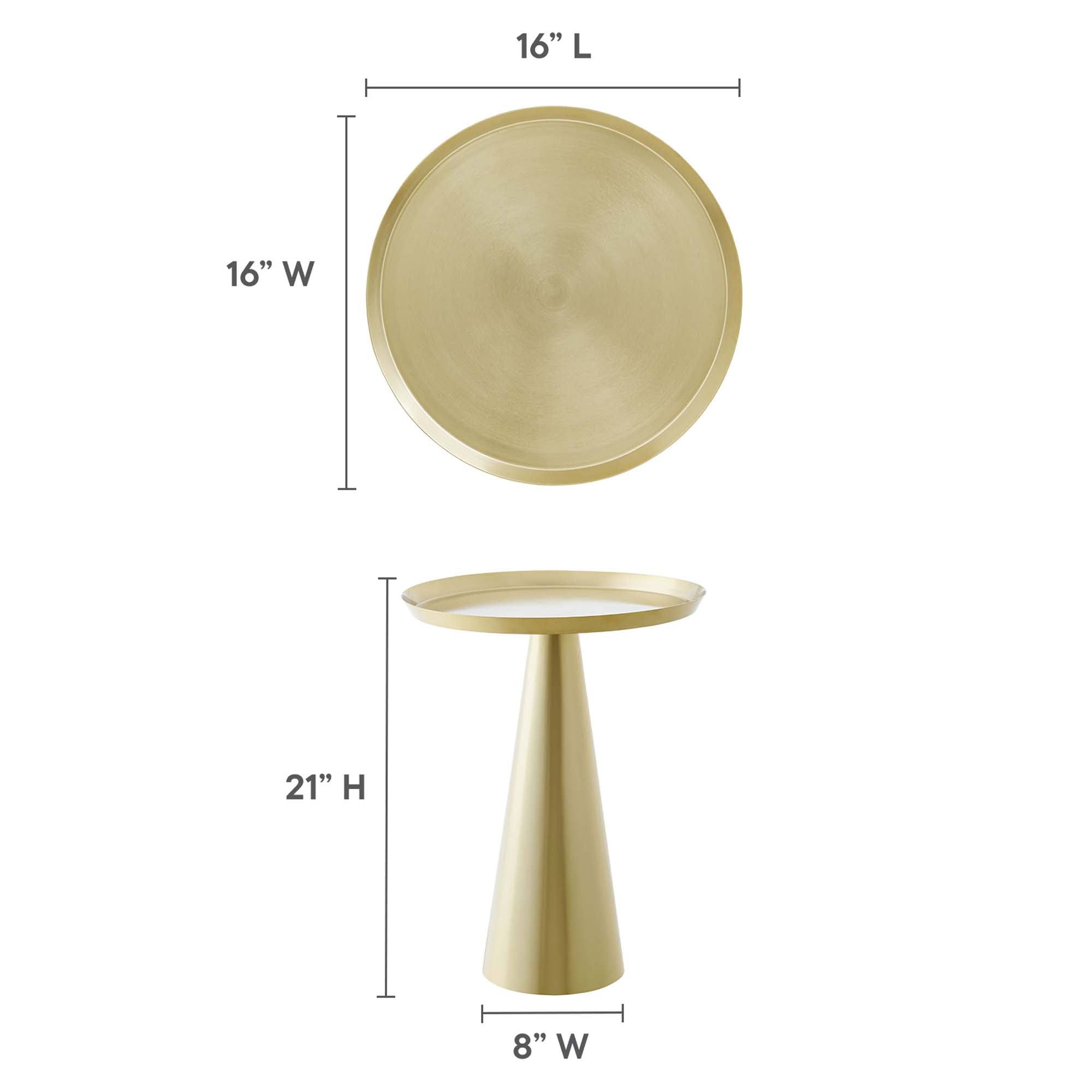 Modway Maren Round Side Table