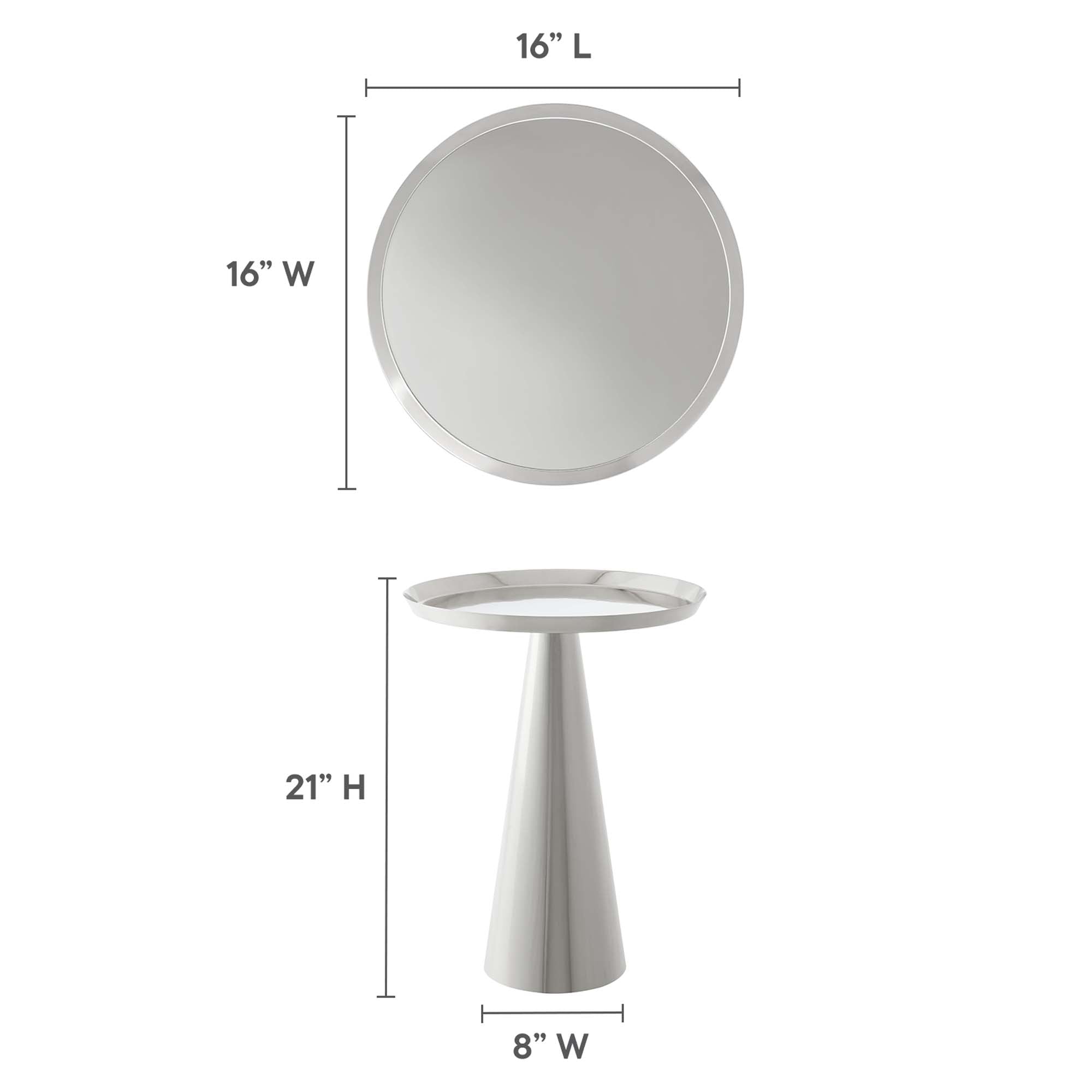 Modway Maren Round Side Table