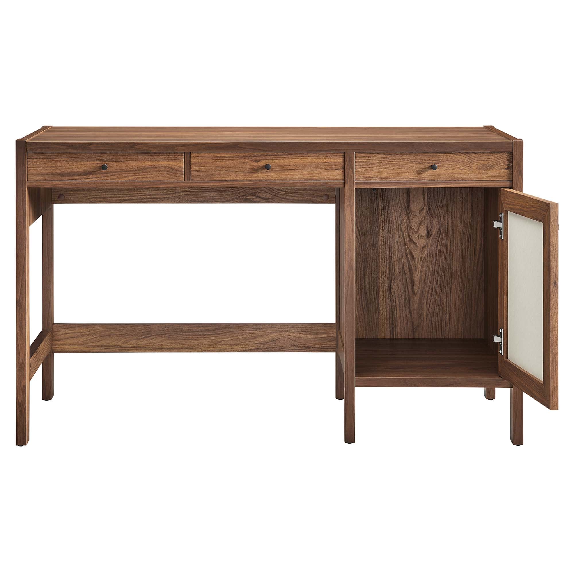 Modway Capri 49" Wood Grain Office Desk