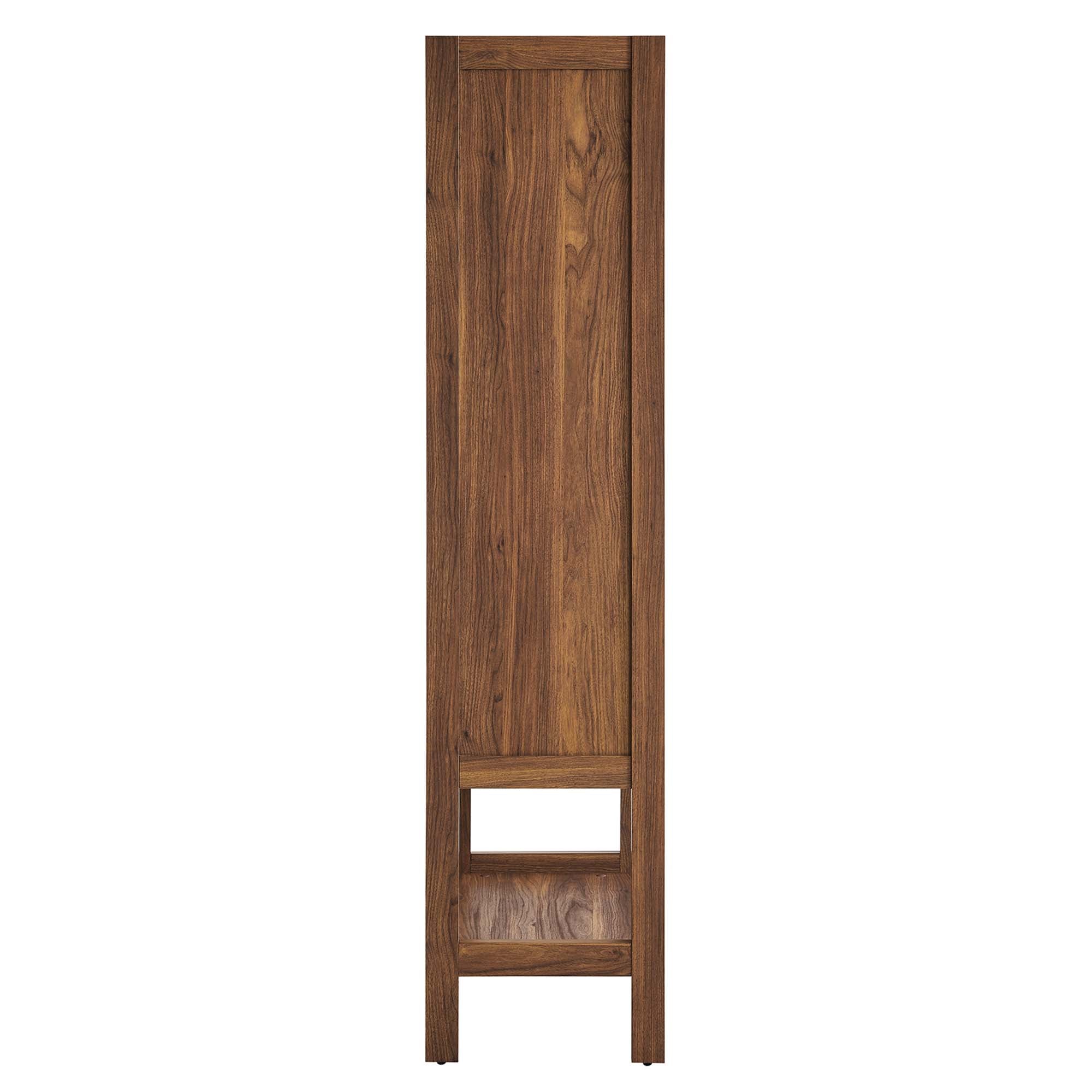 Modway Capri Tall Wood Grain Standing Storage Cabinet
