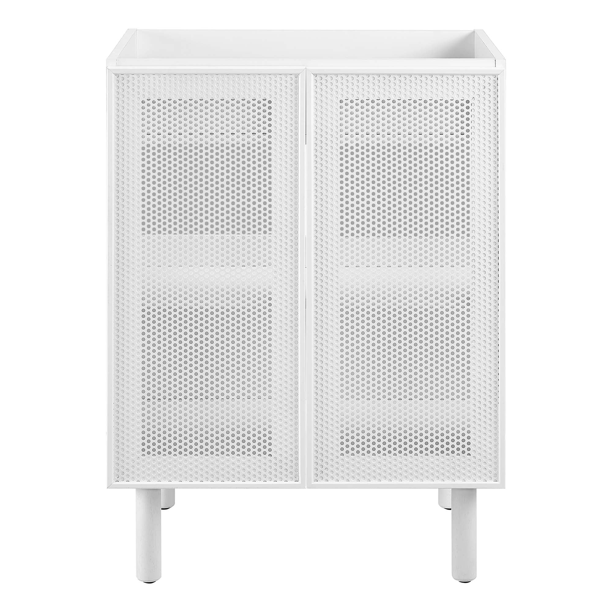 Modway Calla 24" Perforated Metal Bathroom Vanity Cabinet (Sink Basin Not Included)