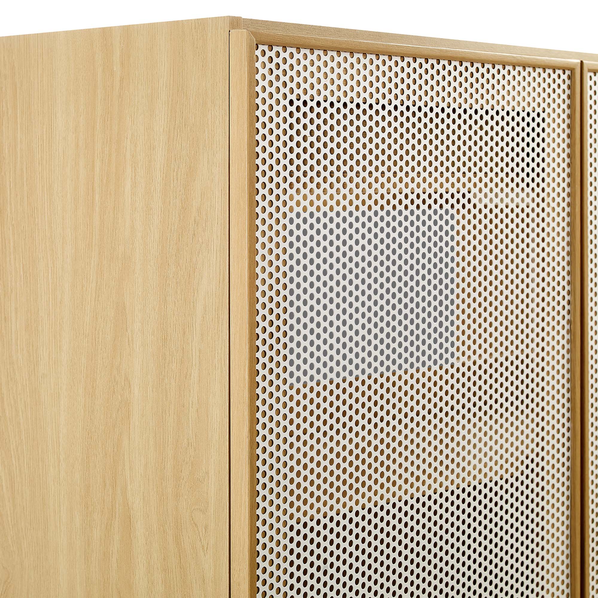 Modway Calla 36" Perforated Metal Bathroom Vanity Cabinet (Sink Basin Not Included)