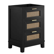 Modway Dixie 24” Solid Wood Bathroom Vanity Cabinet (Sink Basin Not Included)