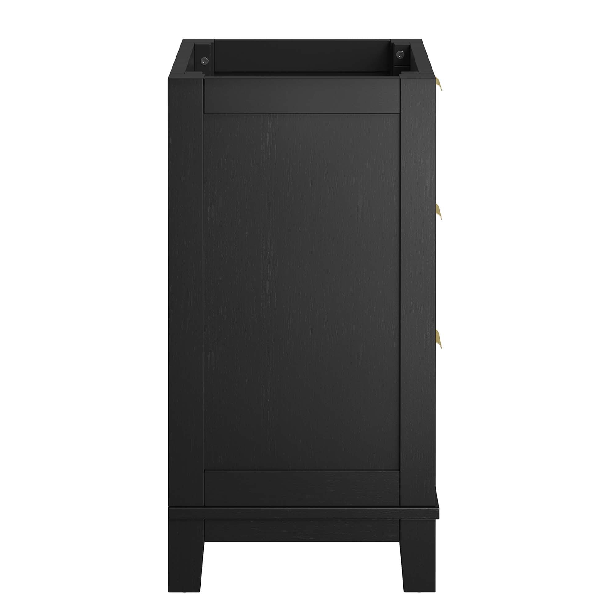 Modway Dixie 24” Solid Wood Bathroom Vanity Cabinet (Sink Basin Not Included)