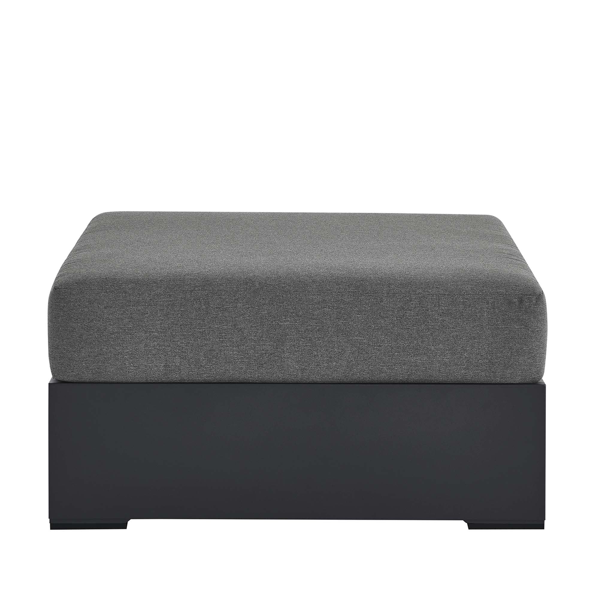 Modway Tahoe Outdoor Patio Powder-Coated Aluminum Ottoman