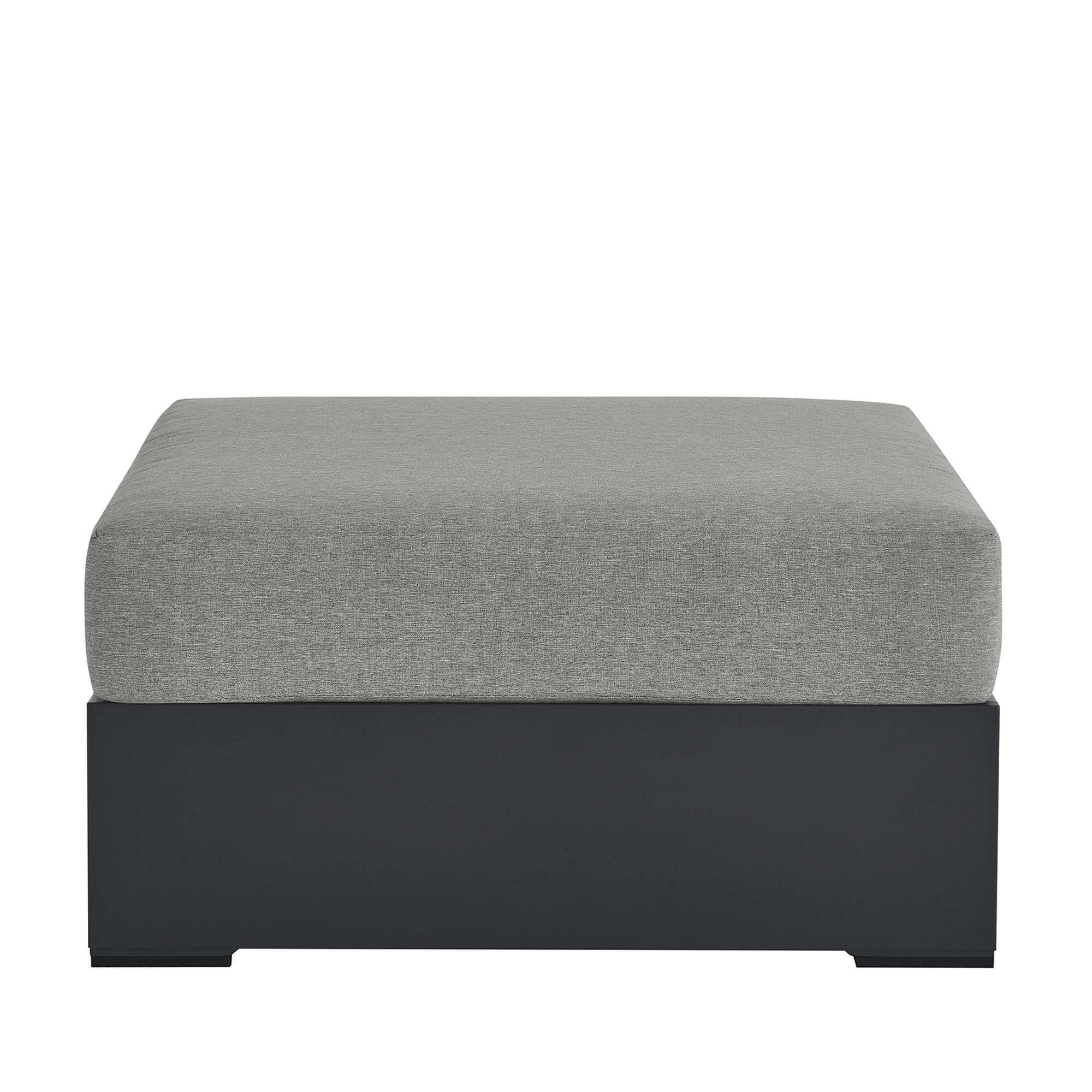 Modway Tahoe Outdoor Patio Powder-Coated Aluminum Ottoman