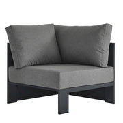 Modway Tahoe Outdoor Patio Powder-Coated Aluminum Modular Corner Chair