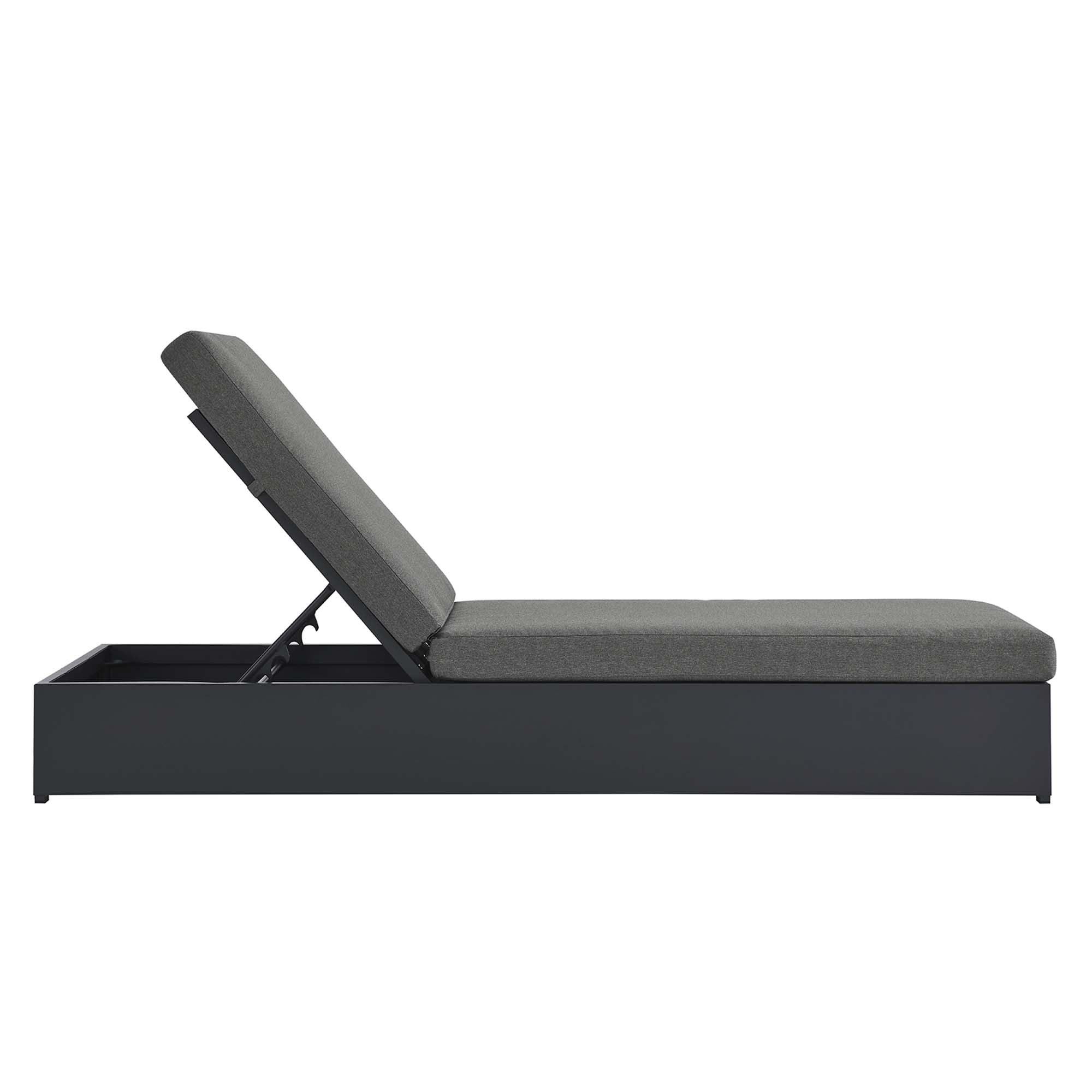 Modway Tahoe Outdoor Patio Powder-Coated Aluminum Chaise Lounge Chair