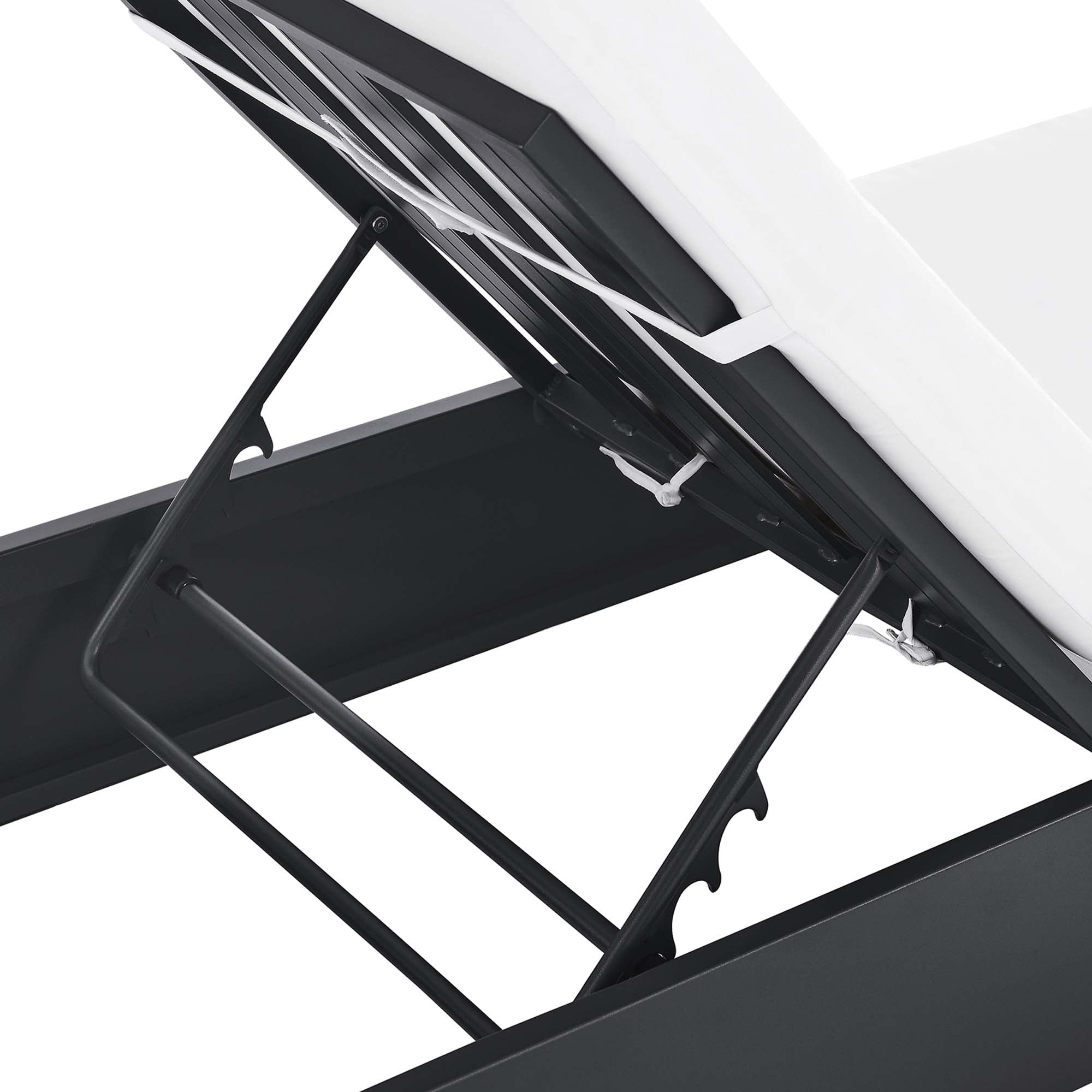 Modway Tahoe Outdoor Patio Powder-Coated Aluminum Chaise Lounge Chair