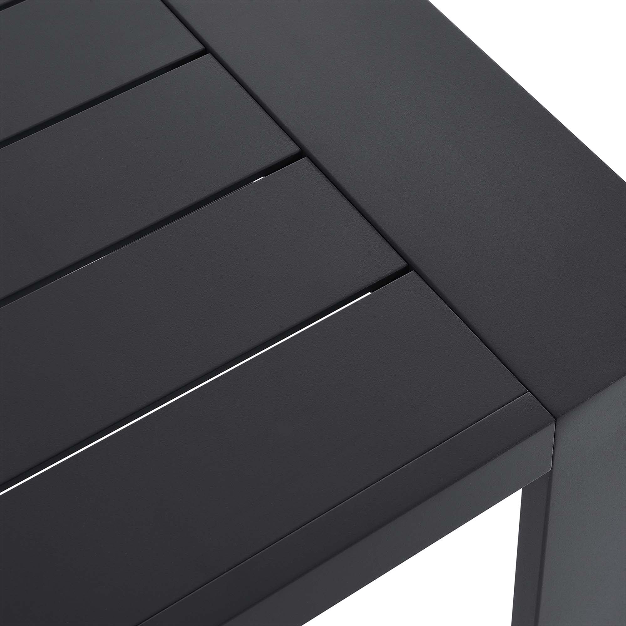 Modway Tahoe Outdoor Patio Powder-Coated Aluminum End Table