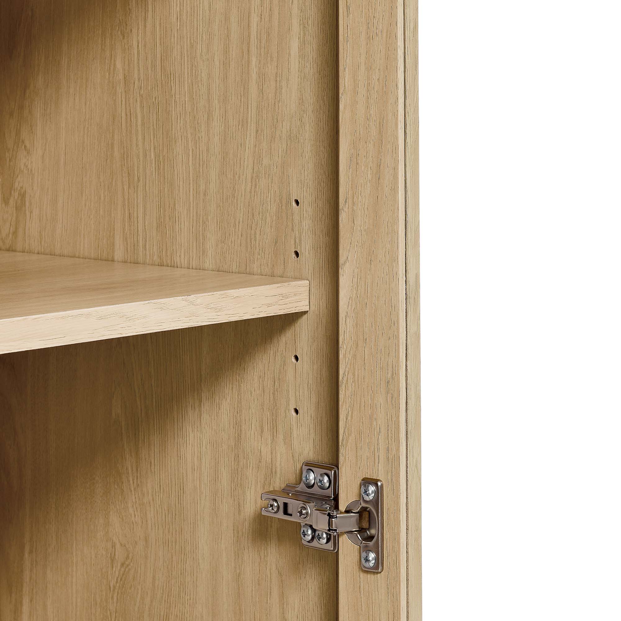 Modway Tessa Tall Arched Storage Display Cabinet