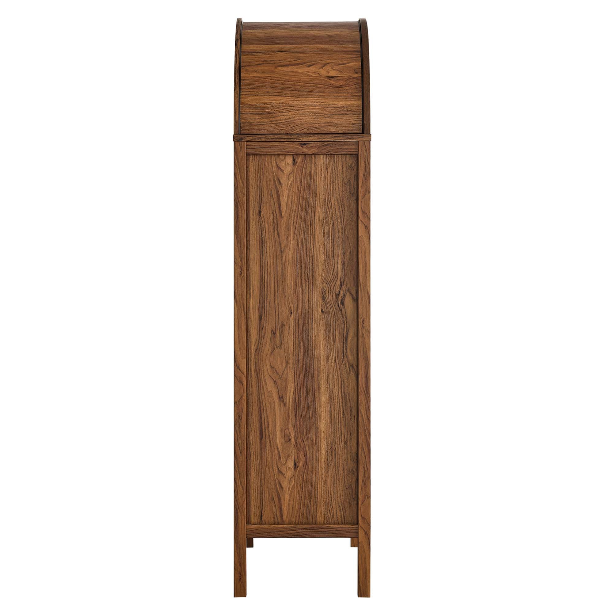 Modway Tessa Tall Arched Storage Display Cabinet