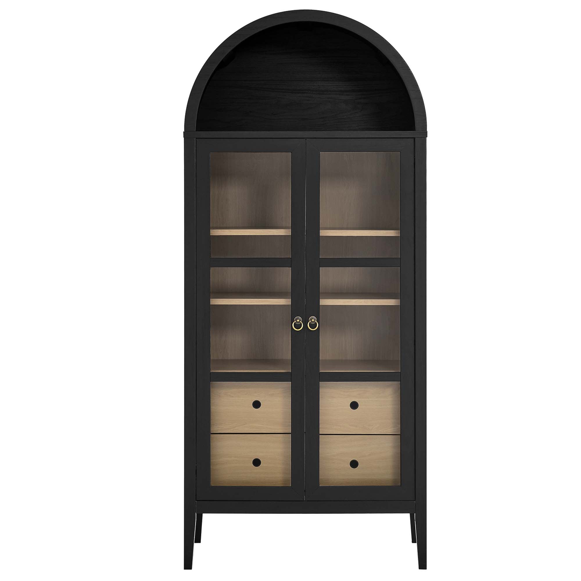 Modway Nolan Tall Arched Storage Display Cabinet