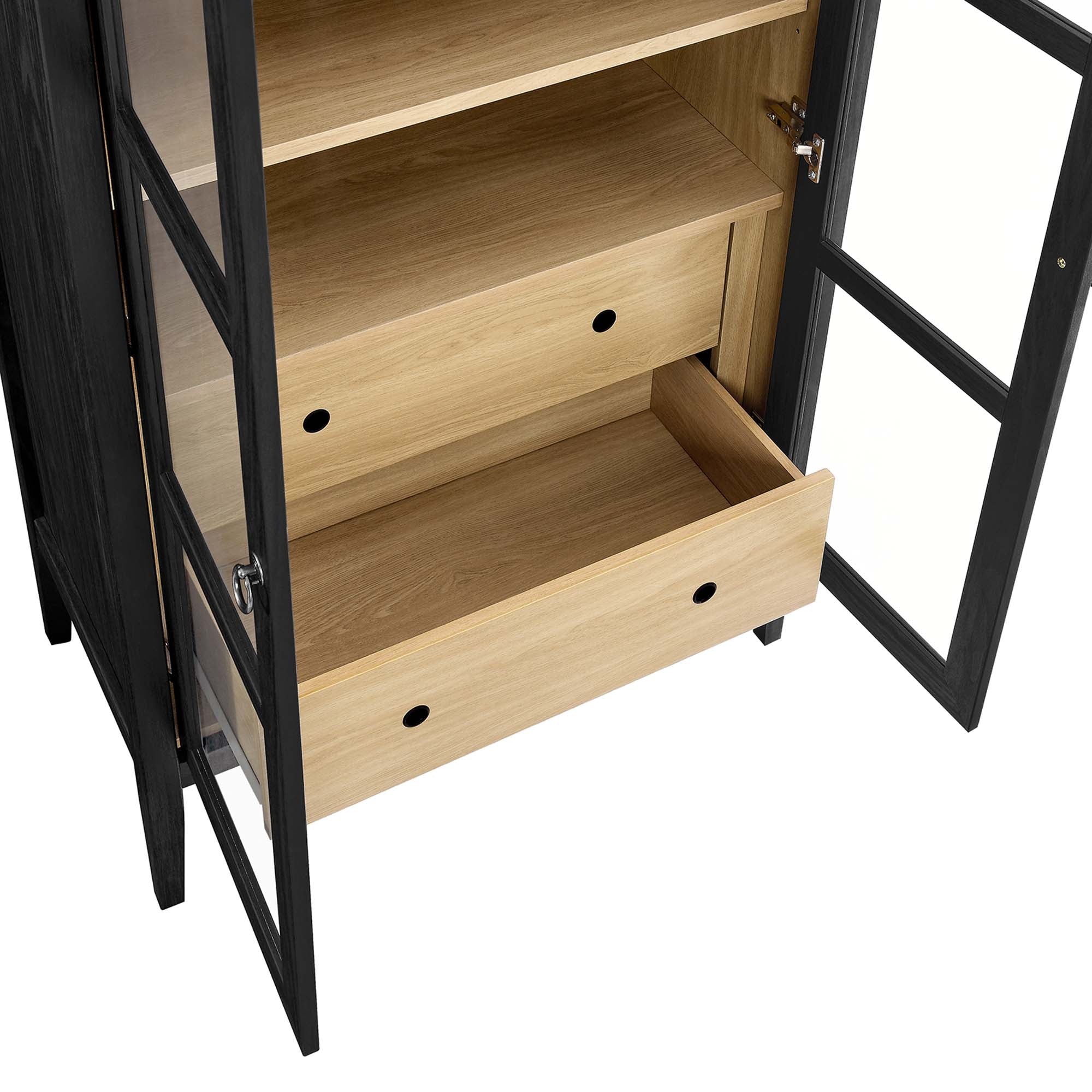 Modway Nolan Tall Arched Storage Display Cabinet