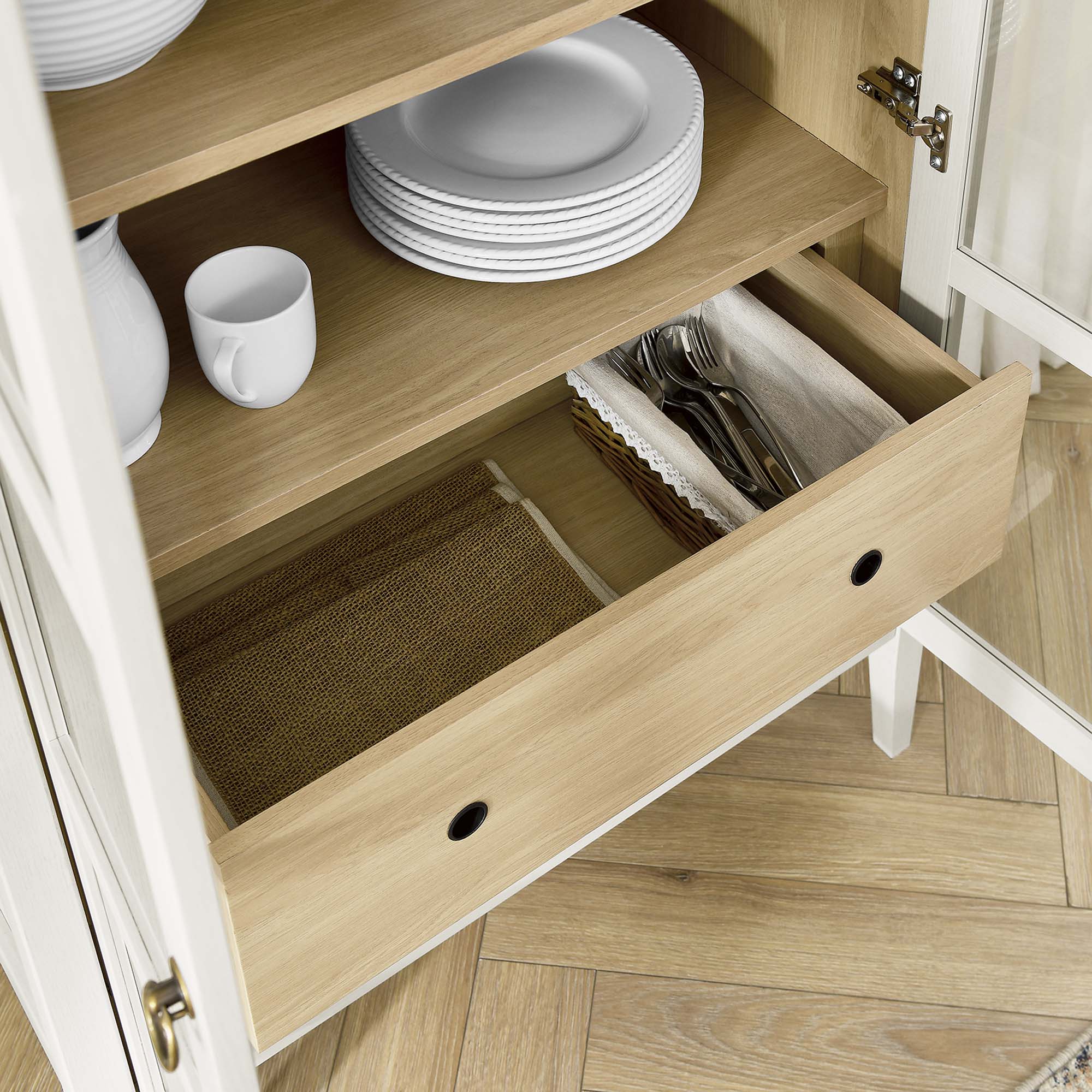Modway Nolan Tall Arched Storage Display Cabinet