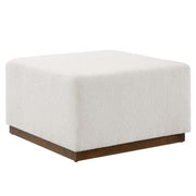 Modway Tilden Large 28" Square Boucle Upholstered Ottoman