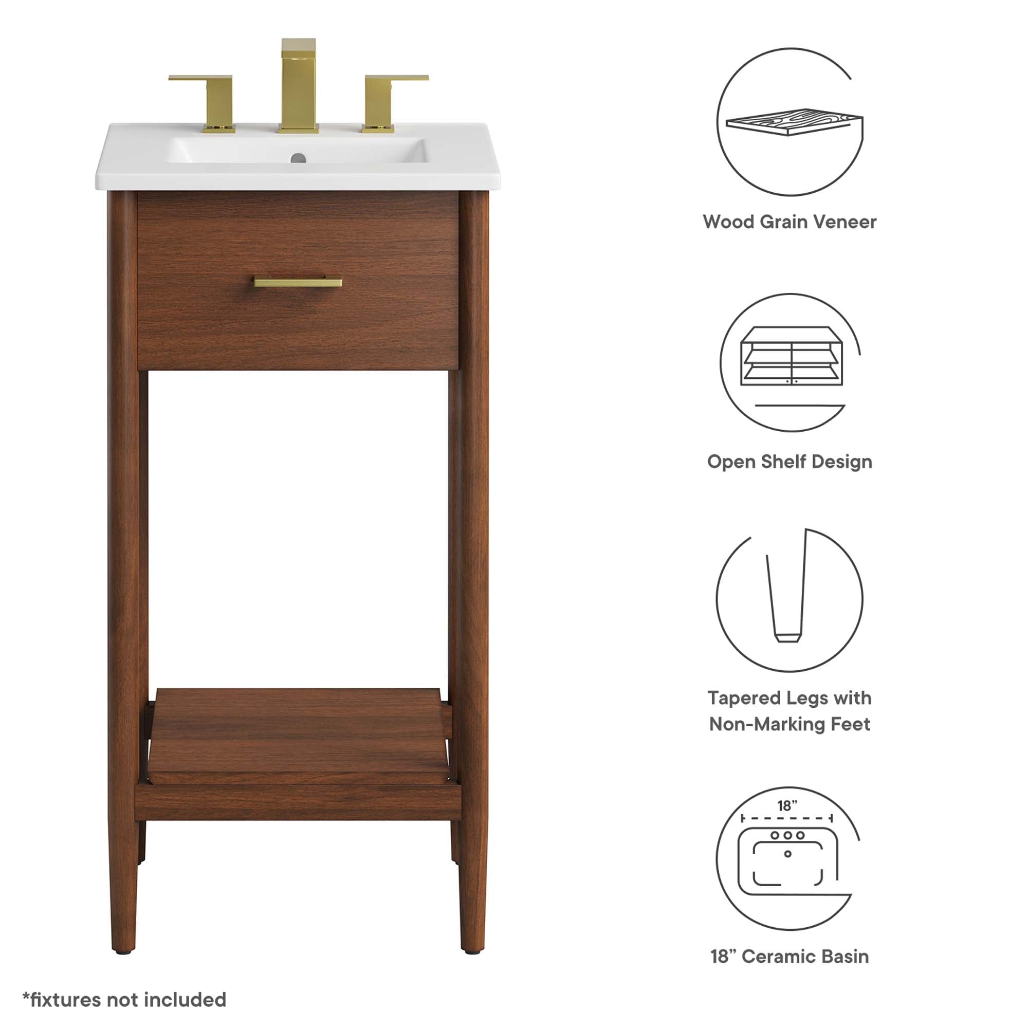 Modway Zaire 18" Bathroom Vanity