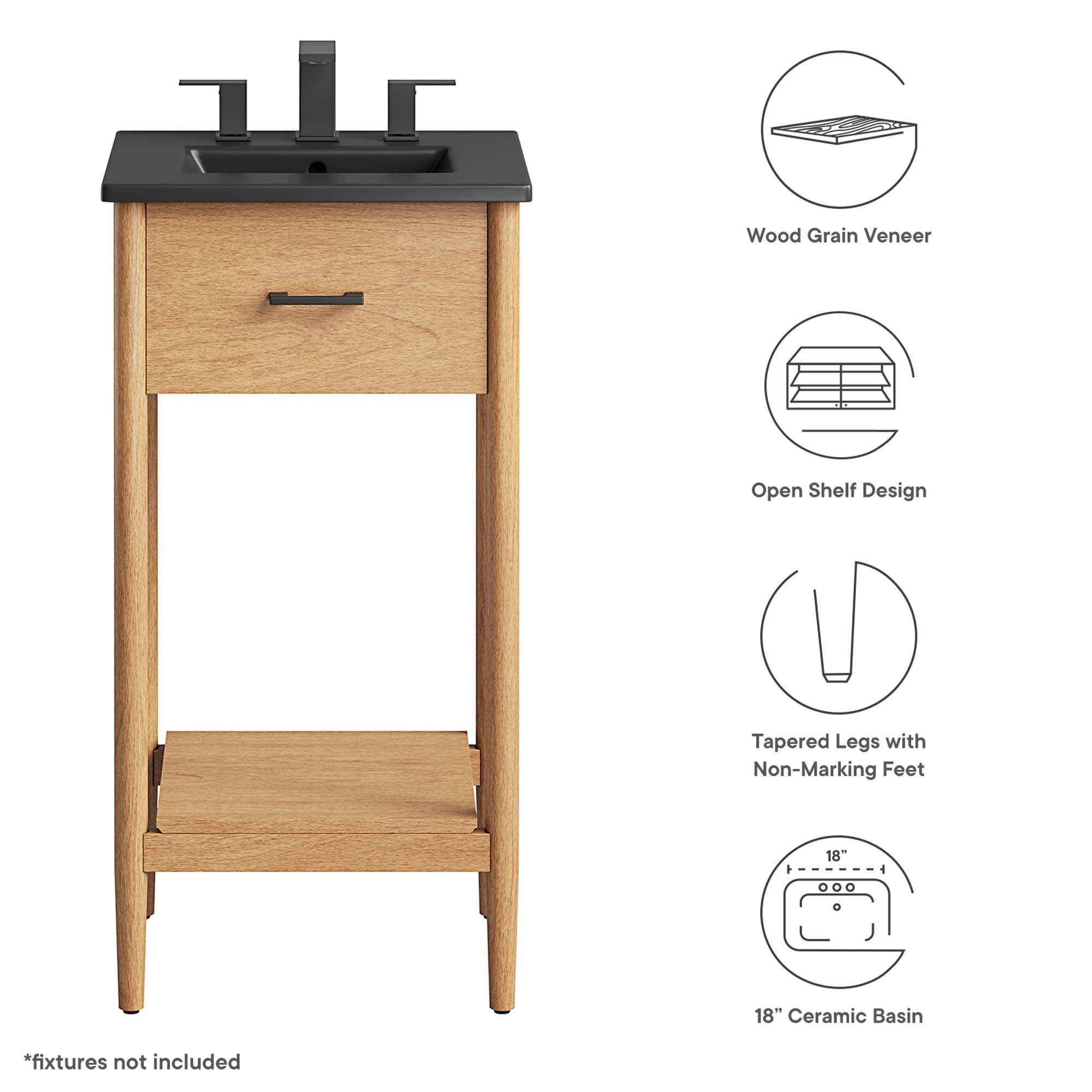 Modway Zaire 18" Bathroom Vanity
