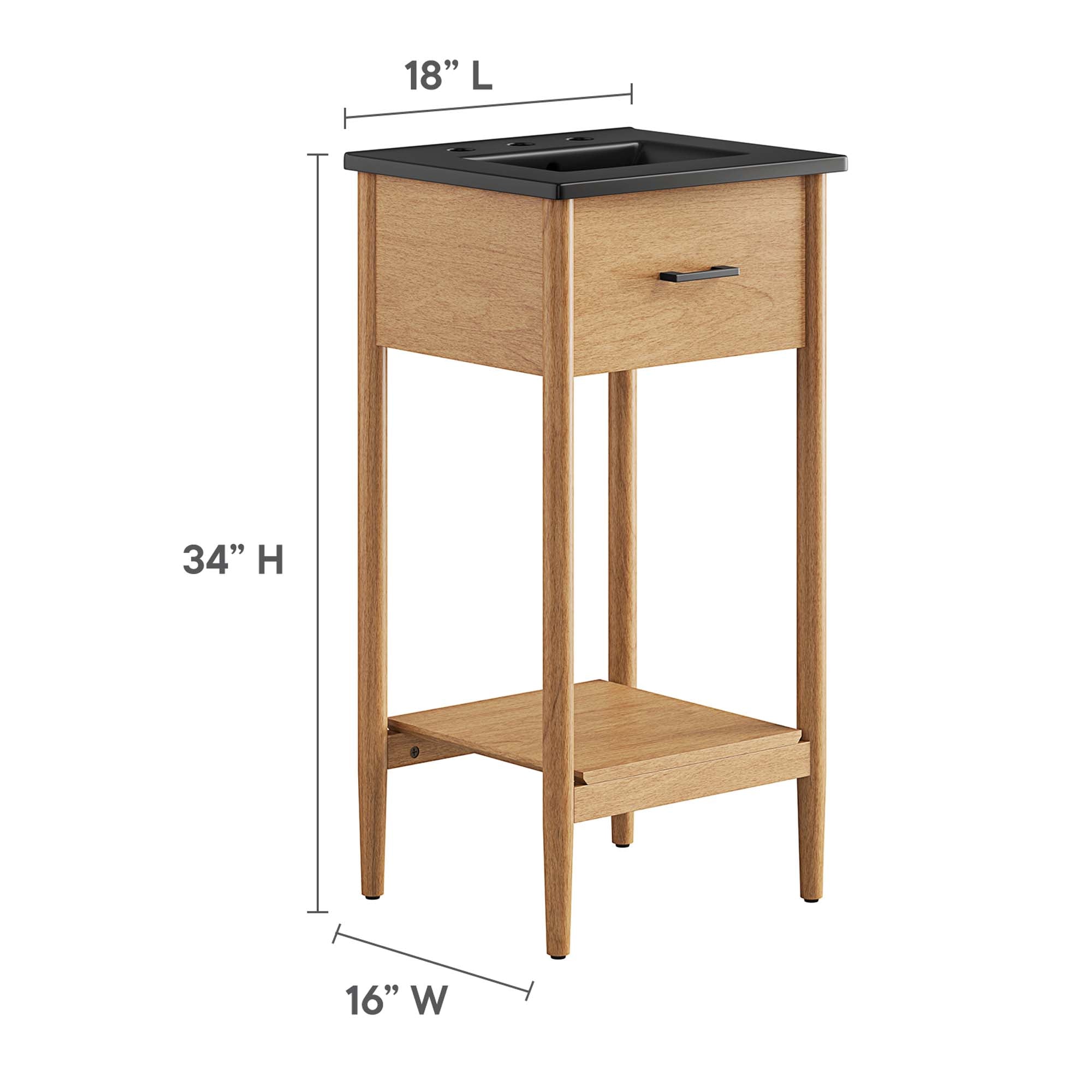 Modway Zaire 18" Bathroom Vanity