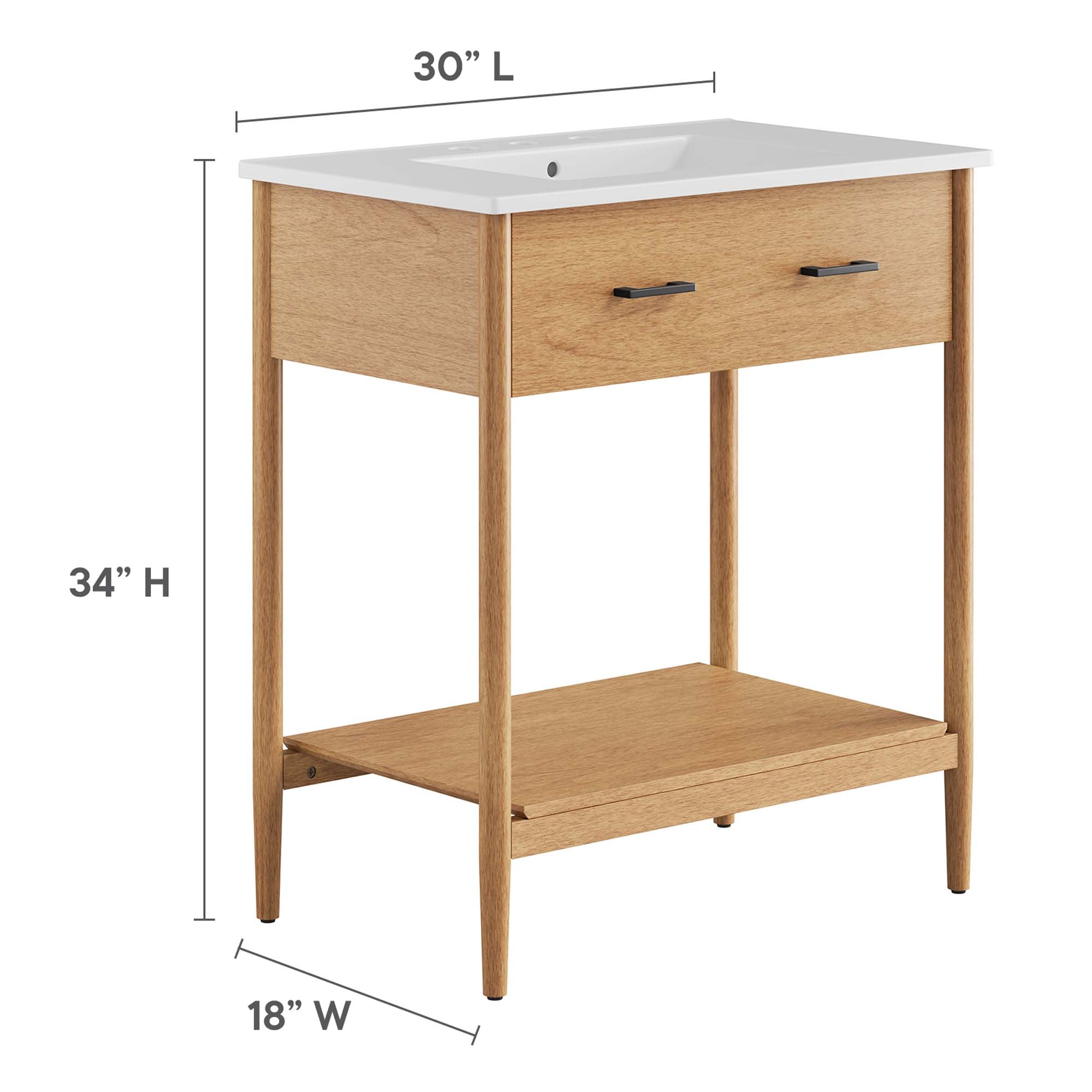 Modway Zaire 30" Bathroom Vanity