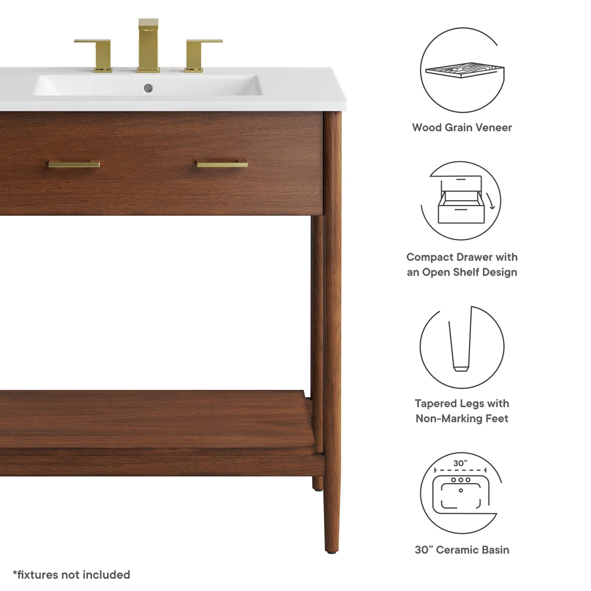 Modway Zaire 30" Bathroom Vanity