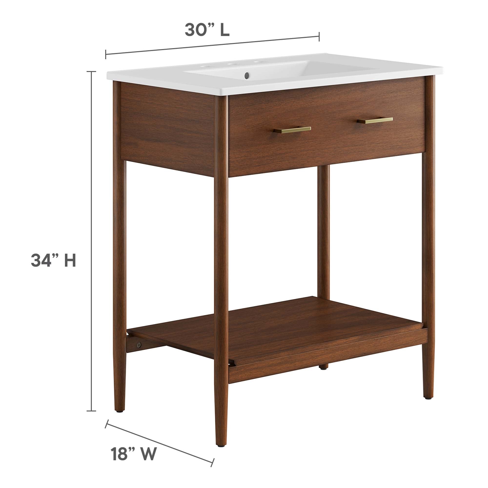 Modway Zaire 30" Bathroom Vanity