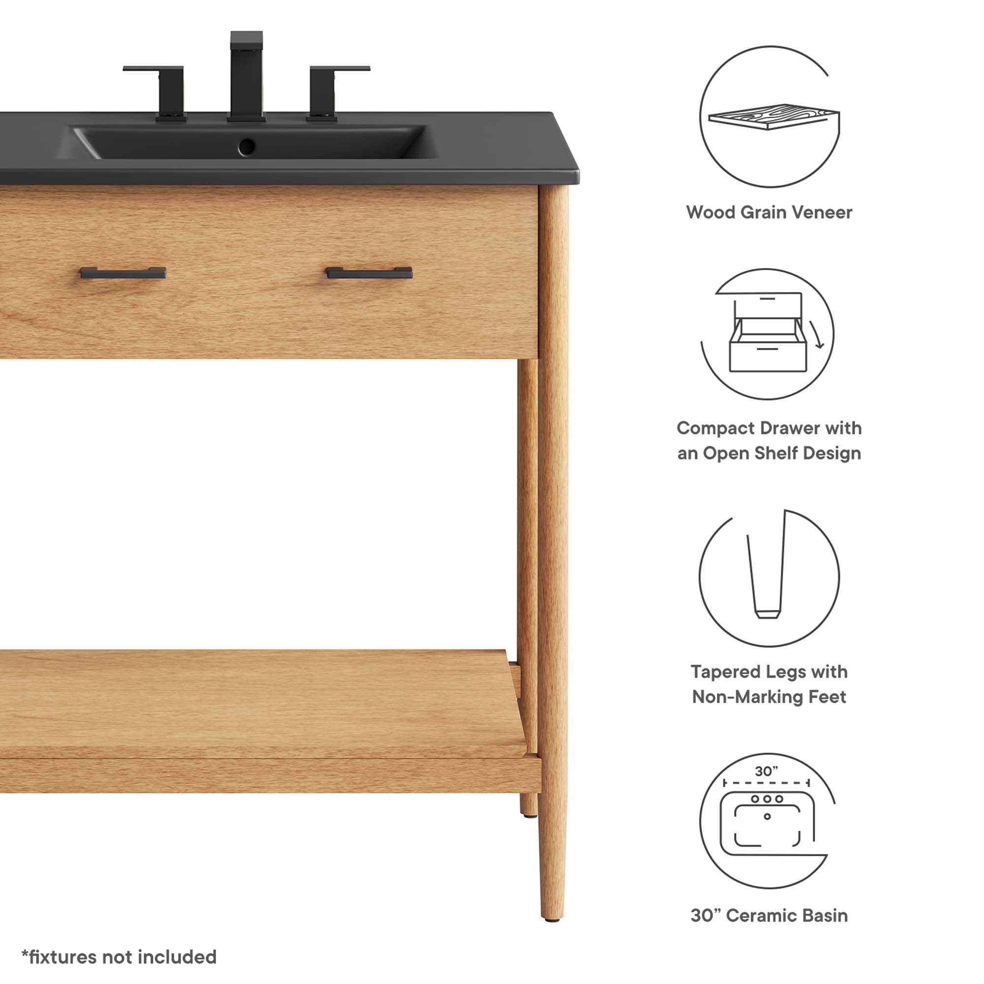 Modway Zaire 30" Bathroom Vanity
