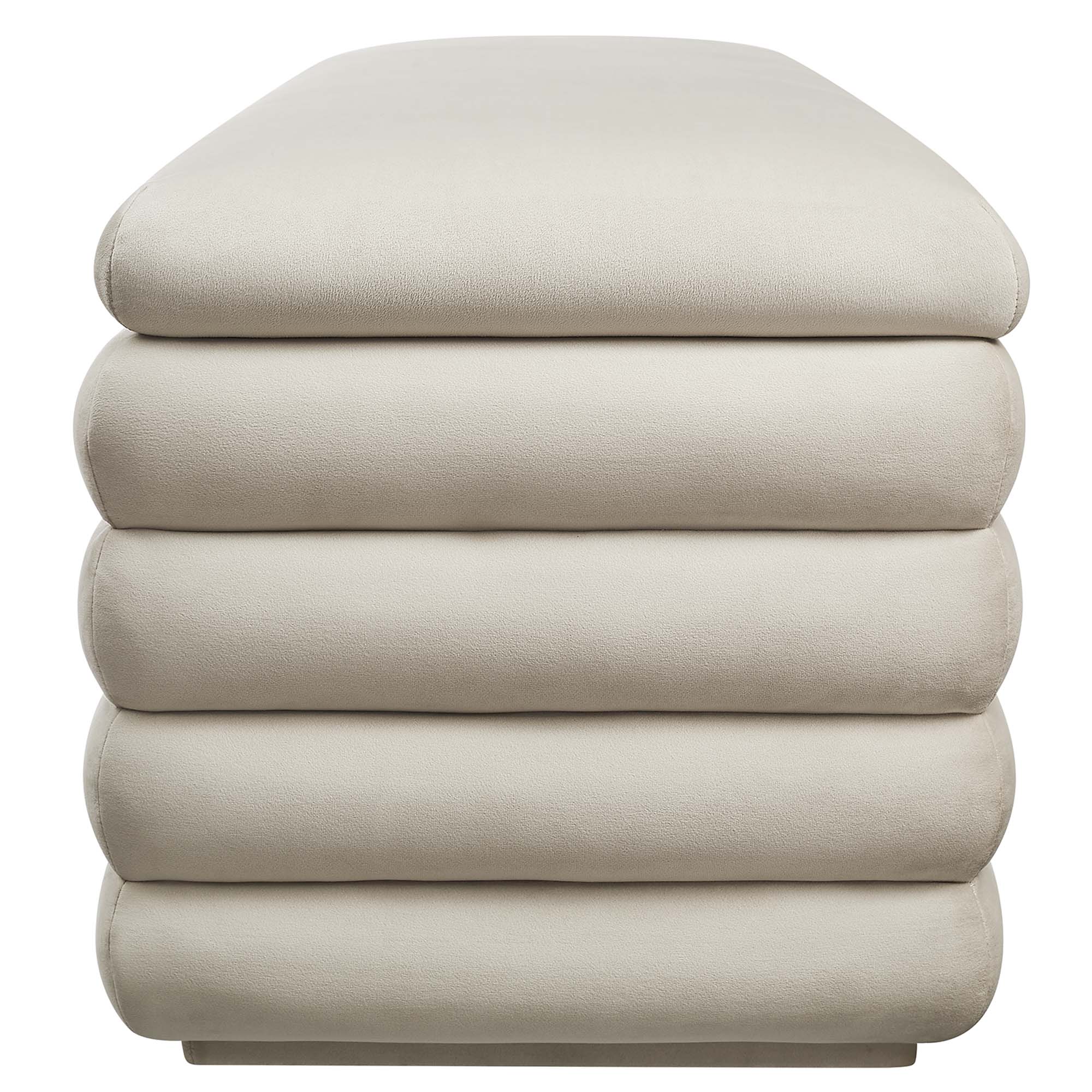 Modway Mezzo Upholstered Performance Velvet Storage Bench